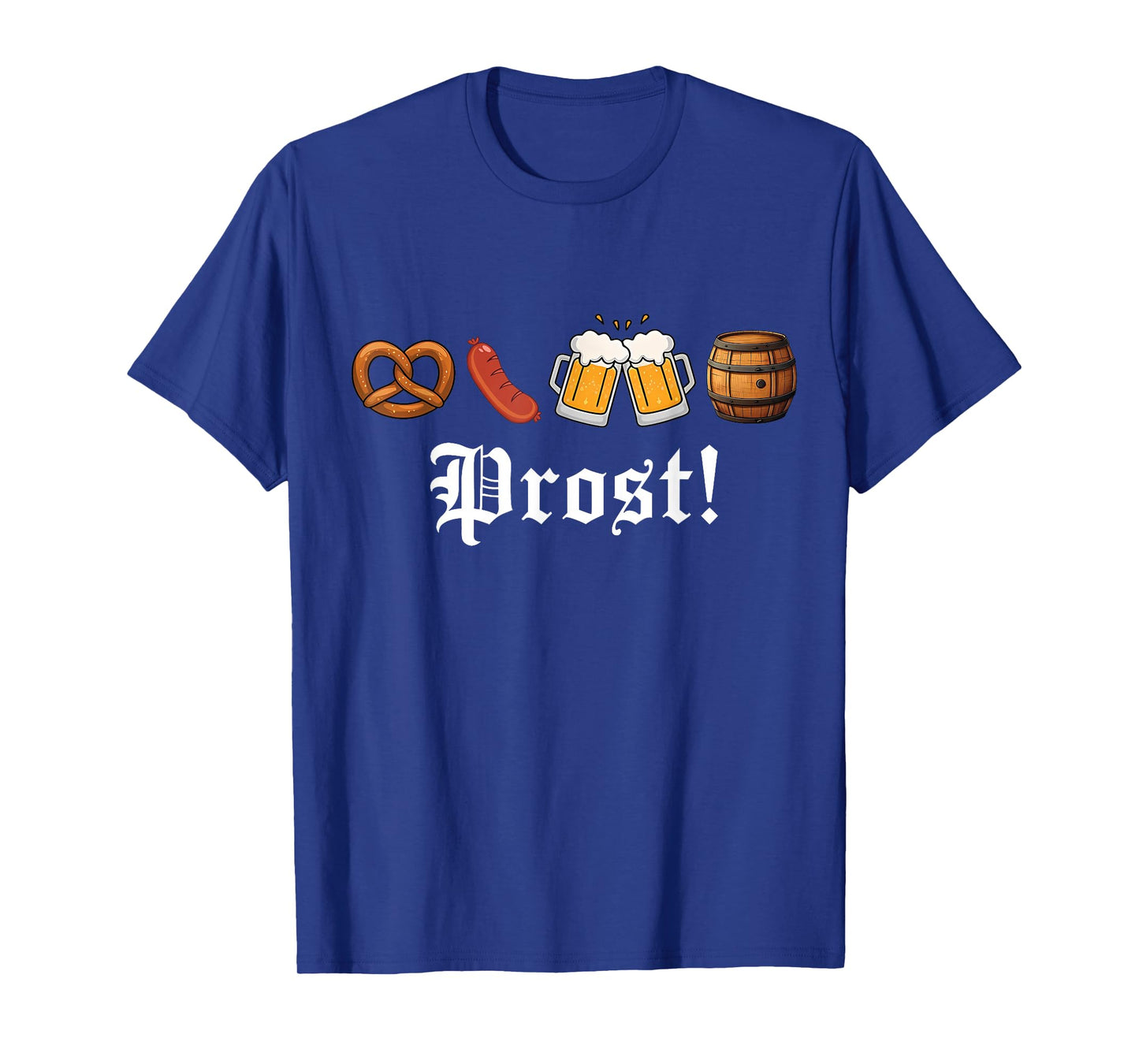 Prost Oktoberfest Drinking Vintage German Humor Men Women T-Shirt