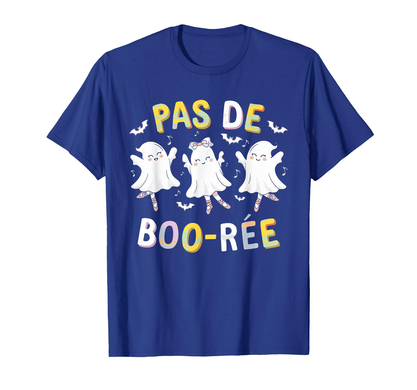 Pas de BOO-rée Ghost Ballet Dancer Halloween Dance Teacher T-Shirt