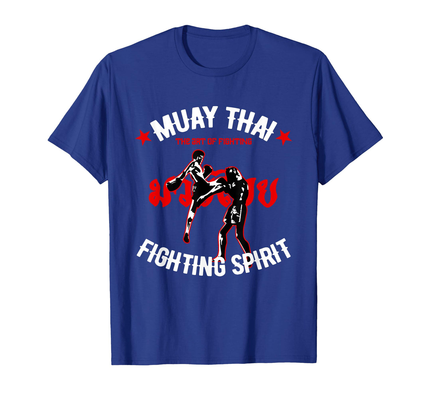 Muay Thai Art of Combat Kickboxing Retro MMA Fitness Studi T-Shirt