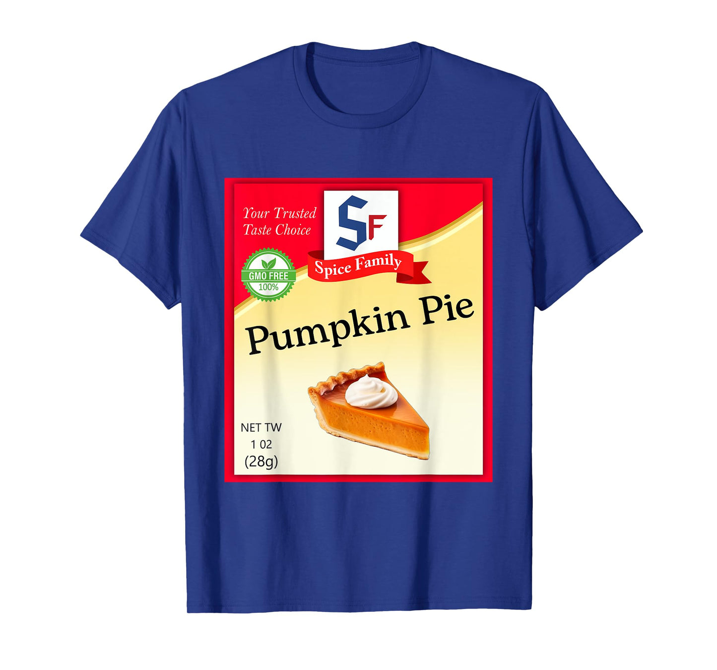 Pumpkin Pie Condiment Costume Holiday Spice Costumes T-Shirt