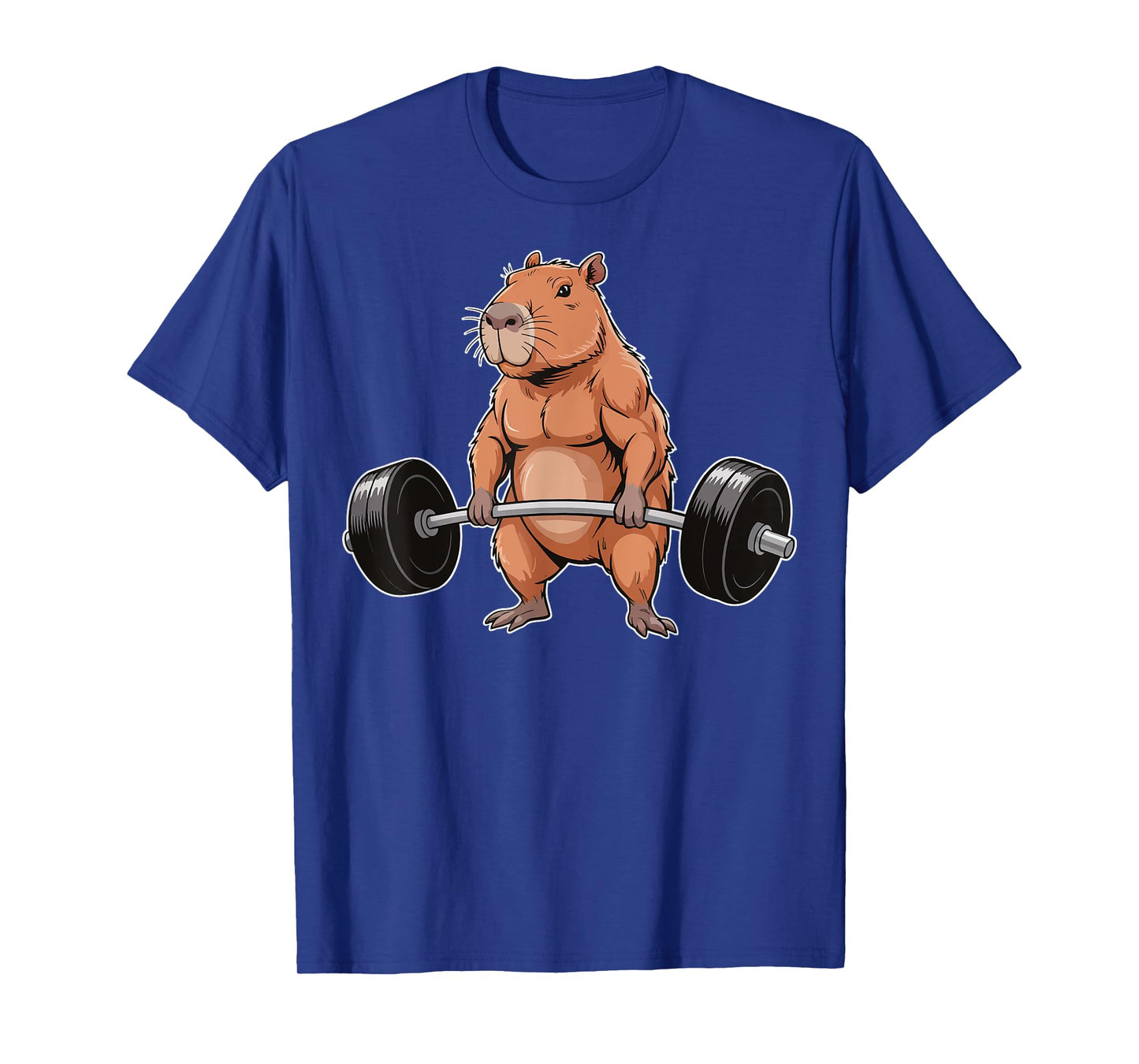 Capybara Weightlifting Gym T-Shirt