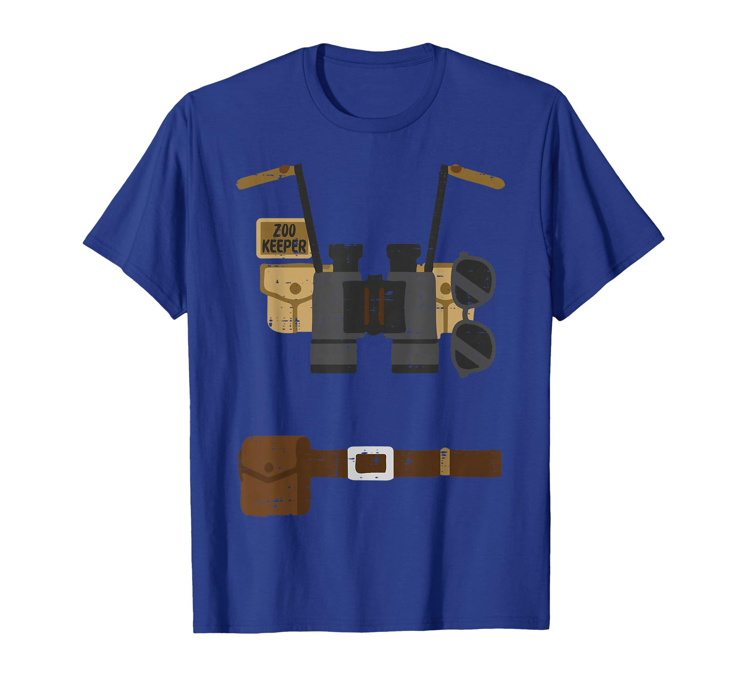 Halloween Zookeeper Costume Funny Zoo Keeper Men Women Kids T-Shirt