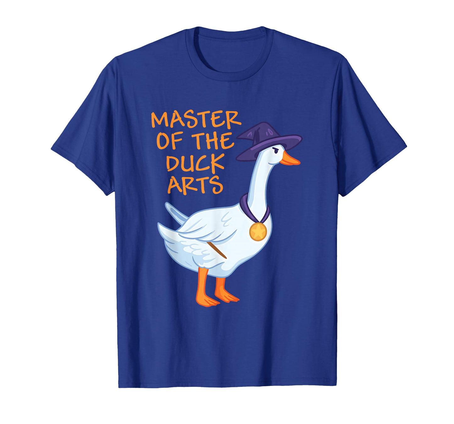 Master of The Duck Arts Silly Goose Witchy Halloween Quote T-Shirt