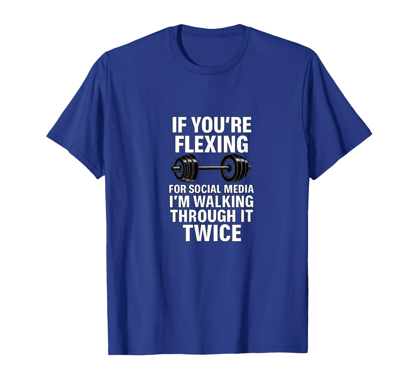 Funny Gym Flexing Workout Bodybuilding T-Shirt