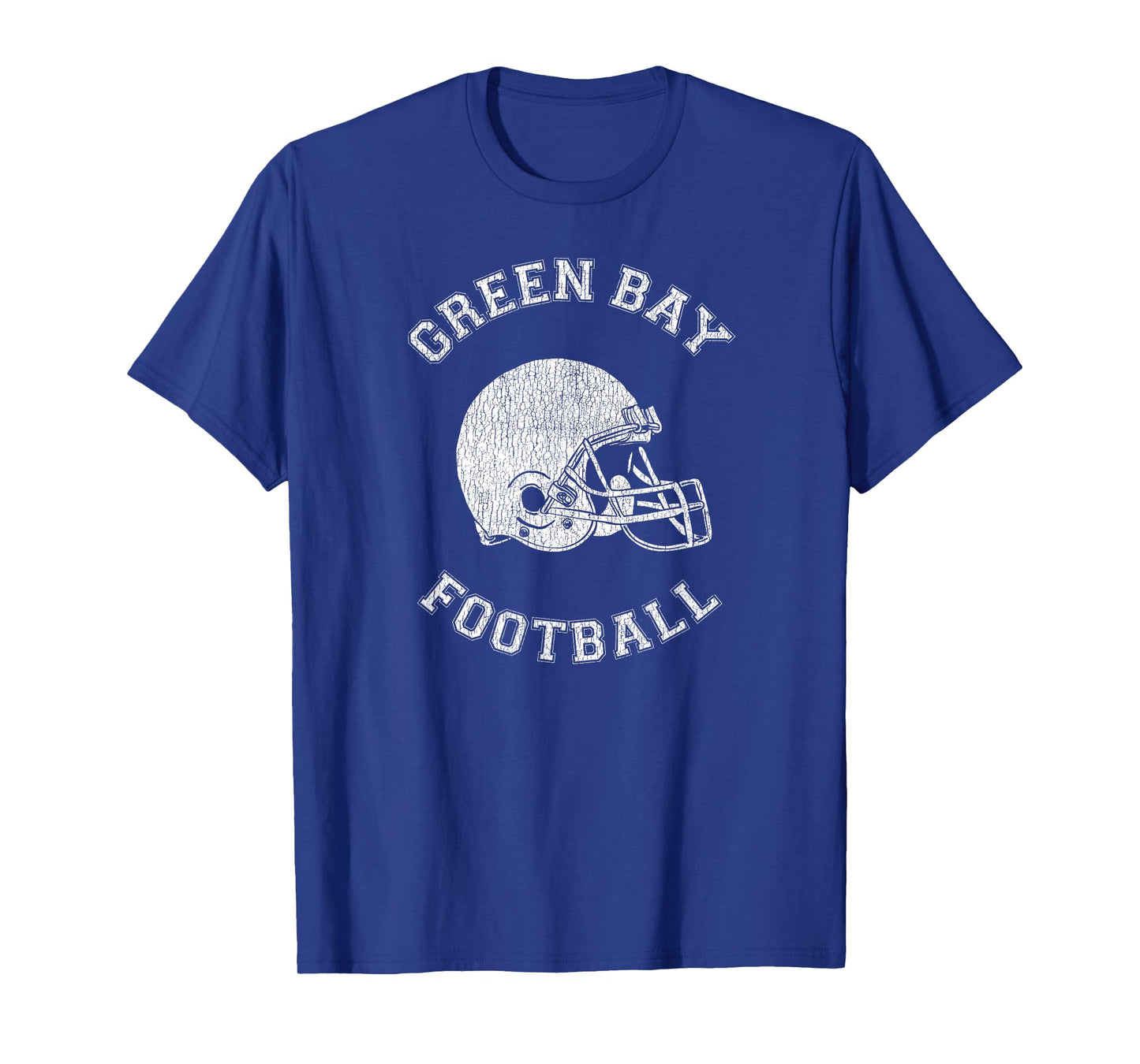 Green Bay Football Distressed 1980's Retro P.E.Dept Style T-Shirt