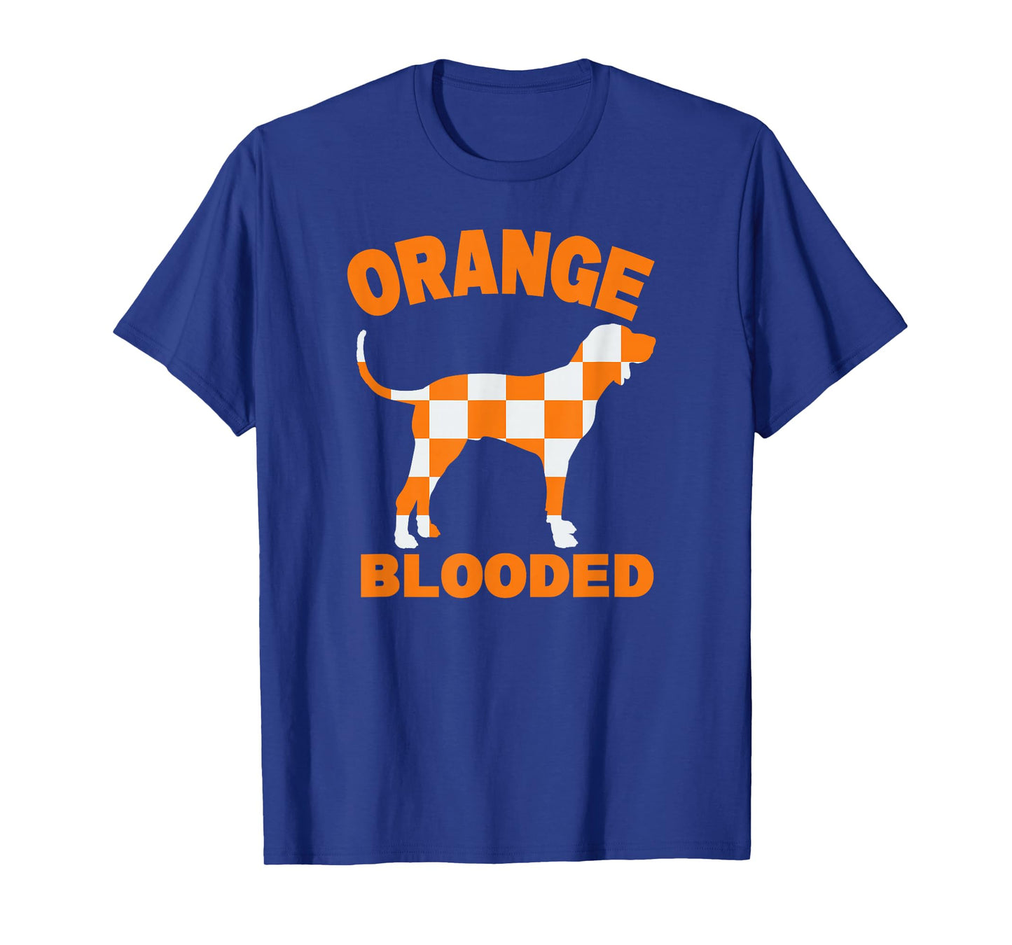 Orange Blooded Tennessee TN State Pride Hound Native Home T-Shirt