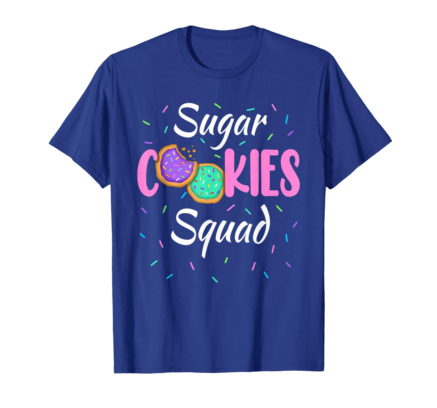 Cute Sugar Cookies Squad Team Sprinkles Family Matching T-Shirt