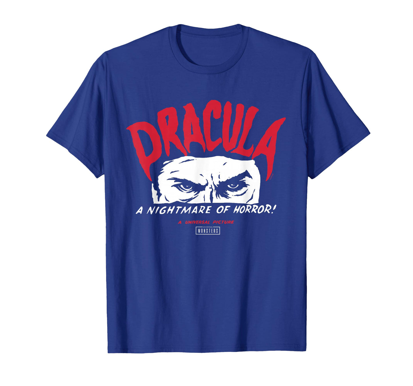 Universal Monsters Dracula A Nightmare of Horror T-Shirt