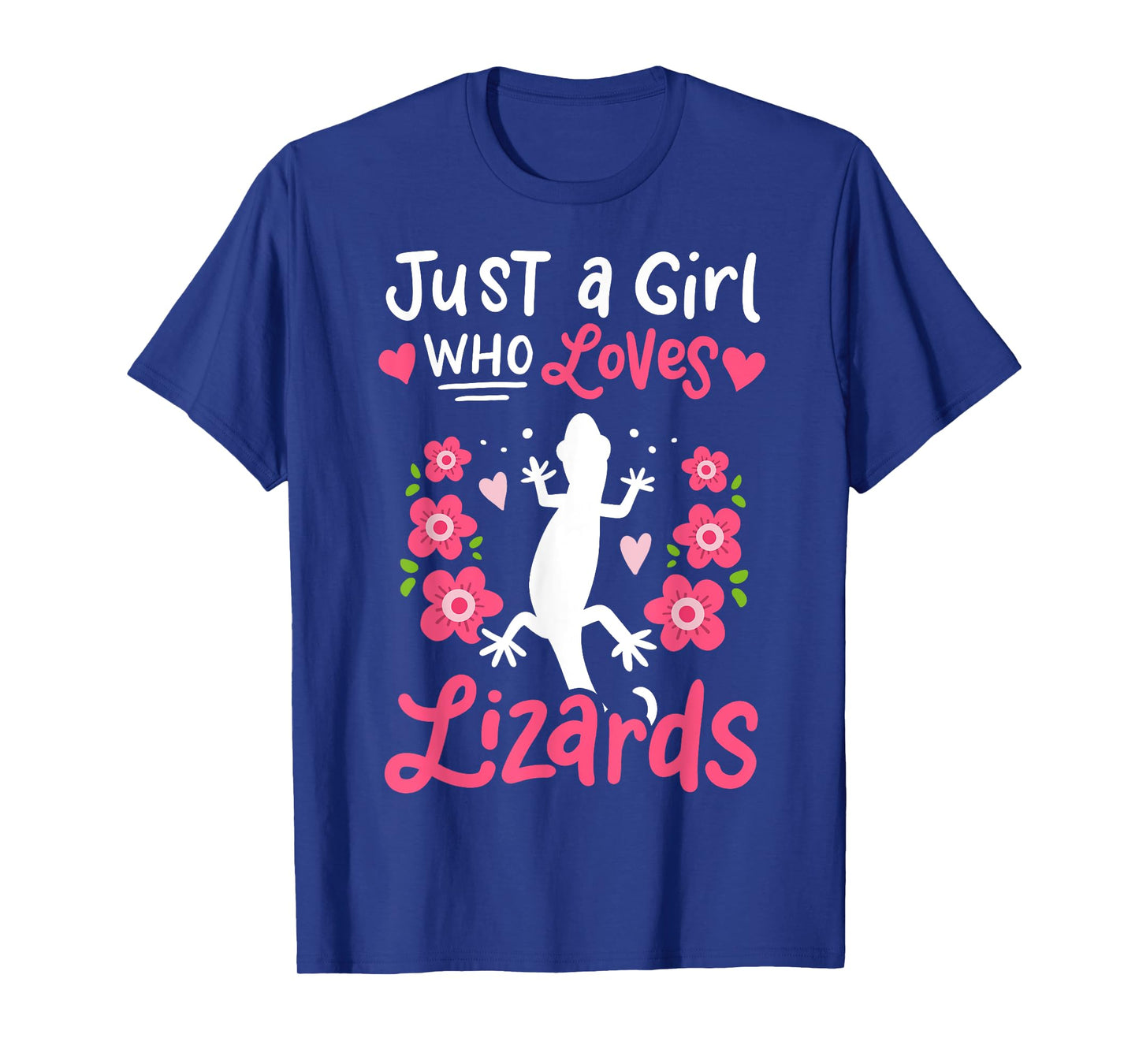 Lizard Just A Girl Who Loves Lizards Gift T-Shirt