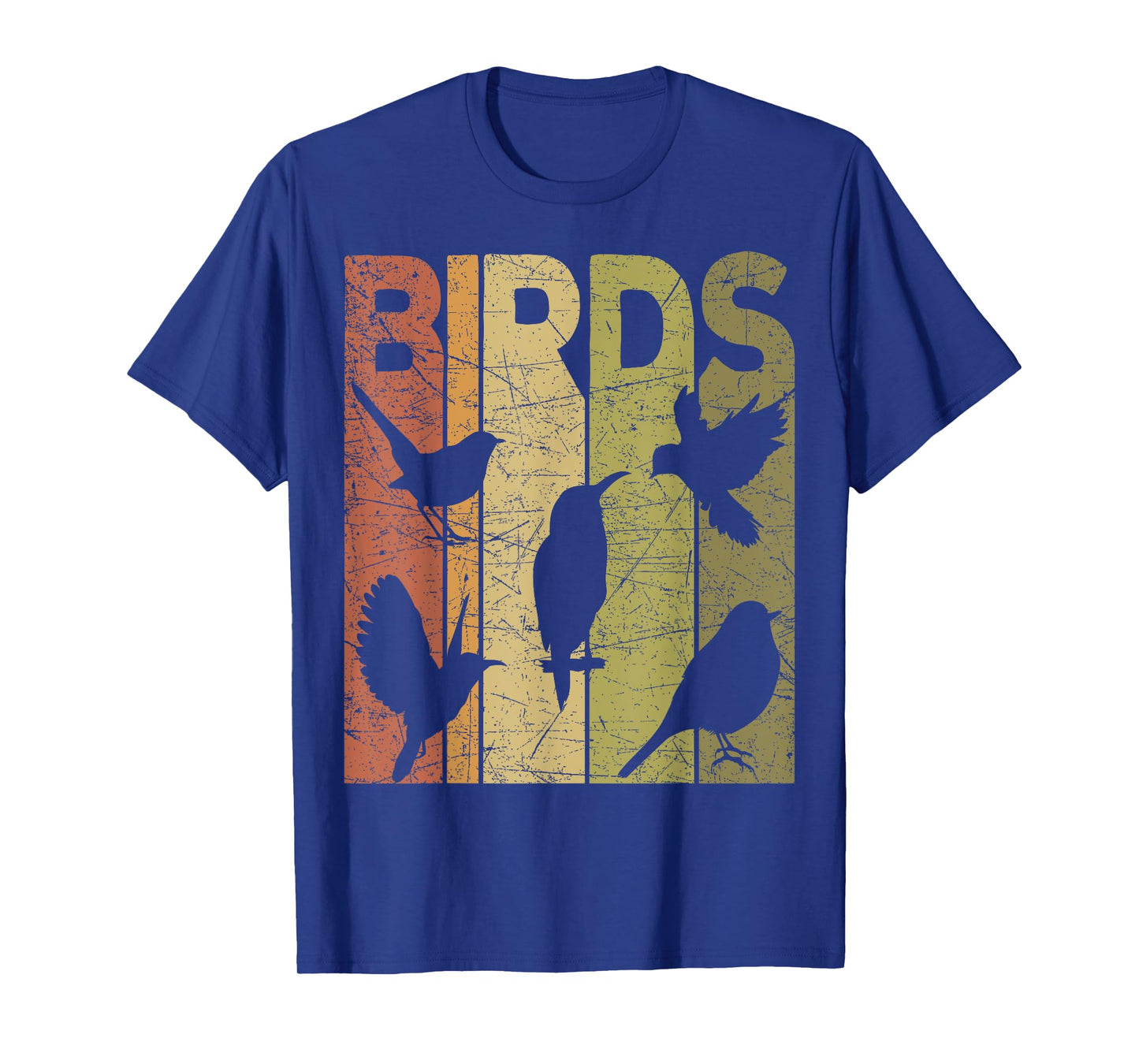 Birds Vintage Birdwatching Retro Ornithology Birdwatcher T-Shirt