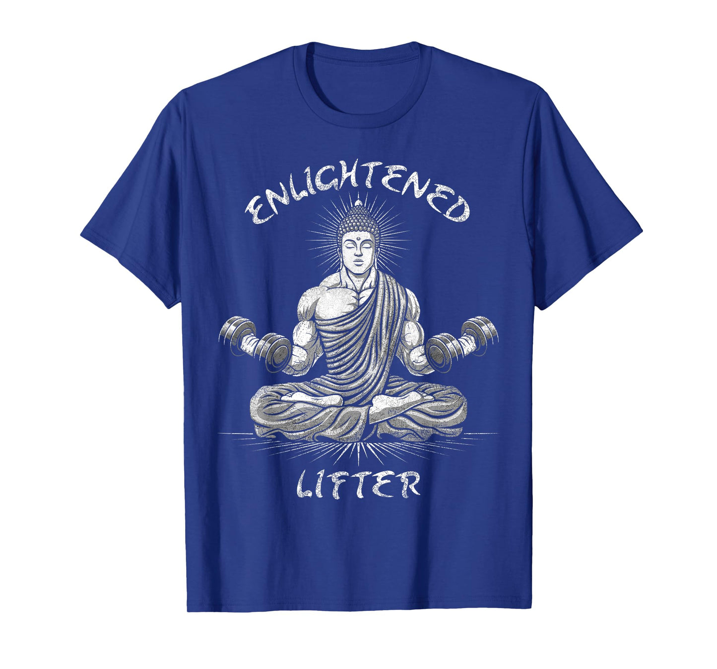 Enlightened Lifter Funny Workout Gym Weightlifting Anime T-Shirt