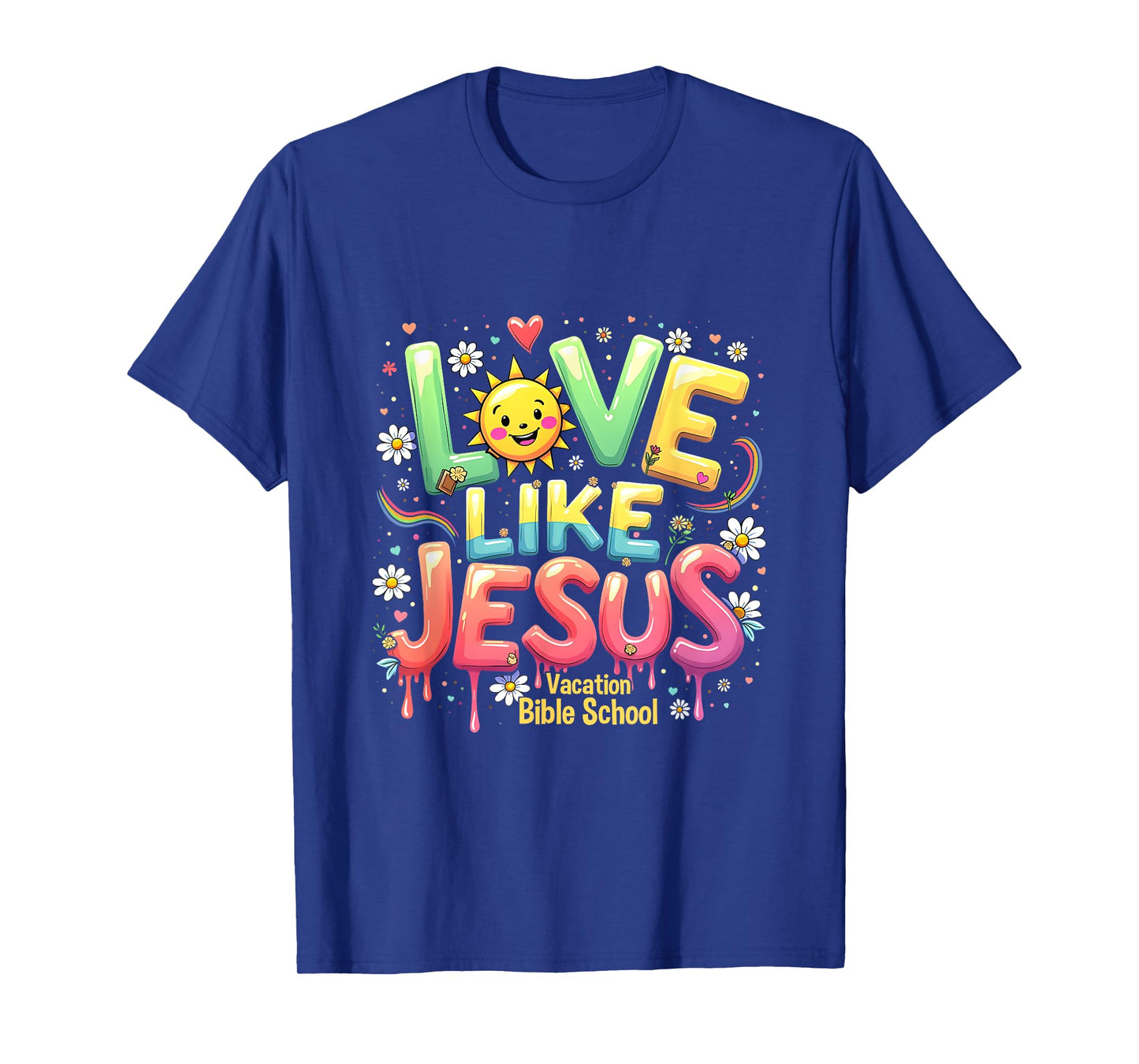 VBS 2025 Christian Love Like Jesus Vacation Bible School T-Shirt