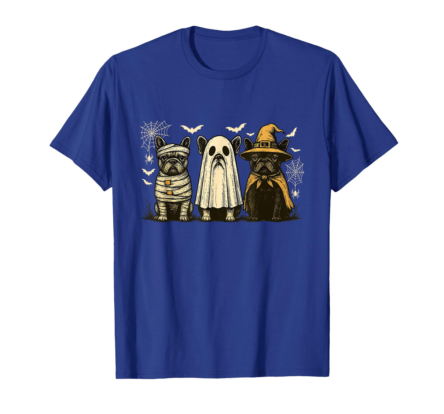 Mummy French Bulldog Halloween French Bulldog Witch Dog Mom T-Shirt