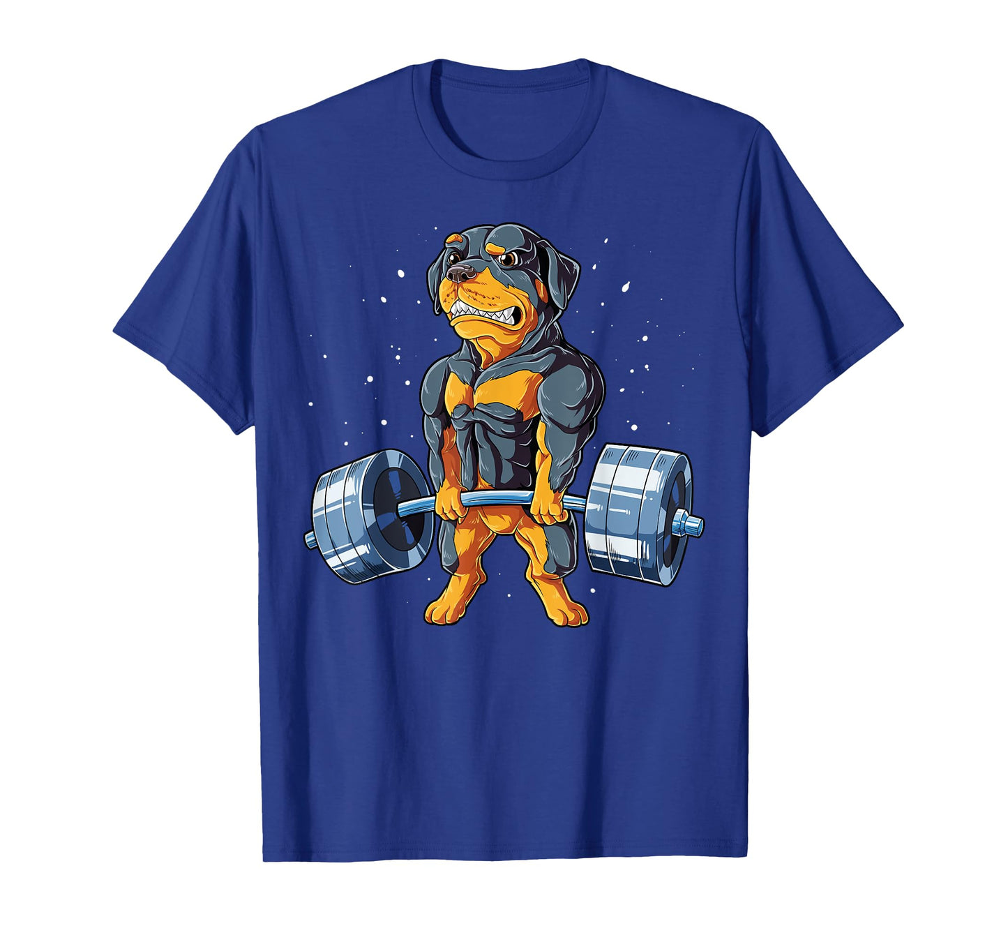 Rottweiler Weightlifting Funny Deadlift Men Fitness Gym Gift T-Shirt