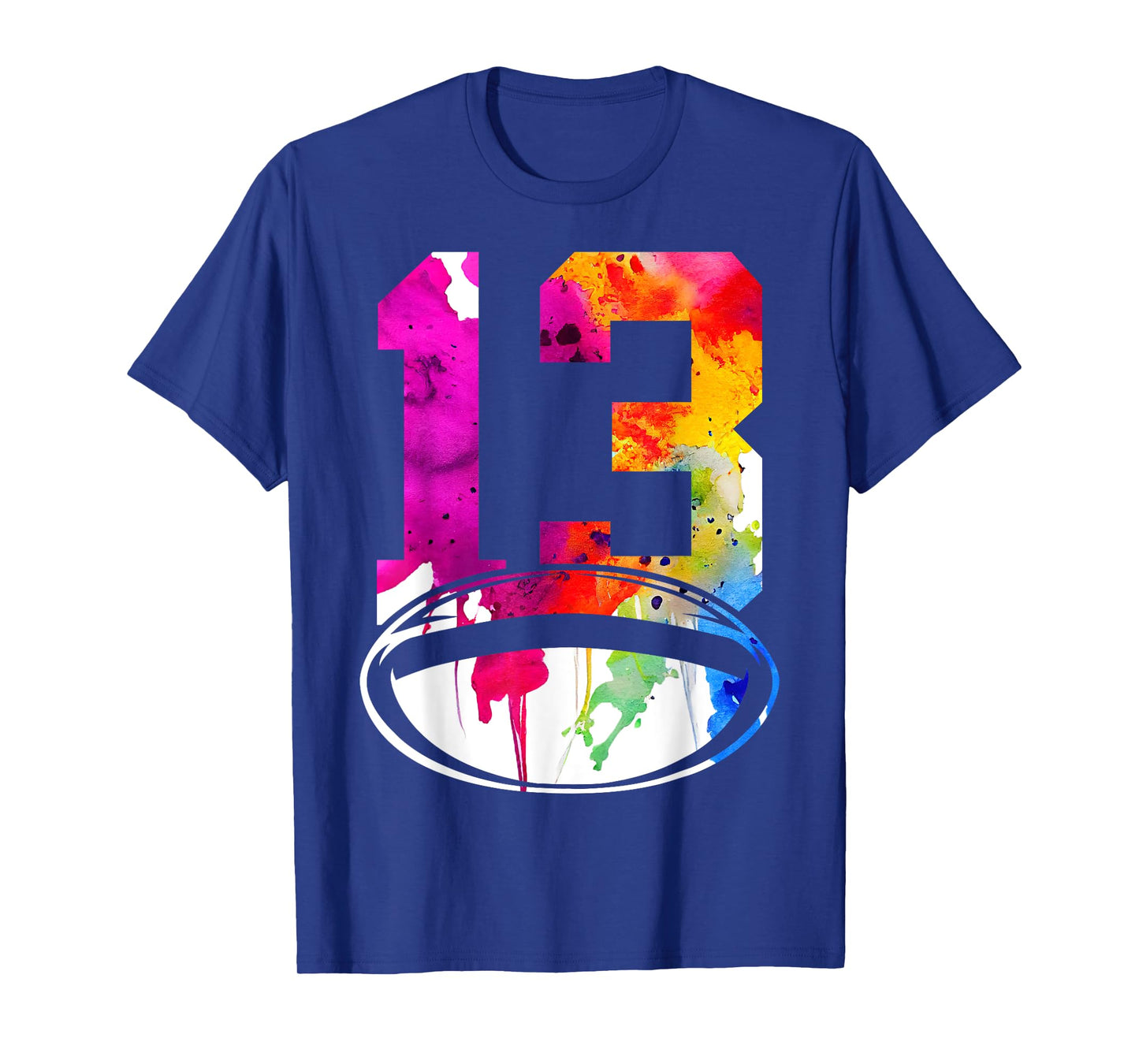 NUMBER 13 RUGBY 13TH BIRTHDAY T-Shirt