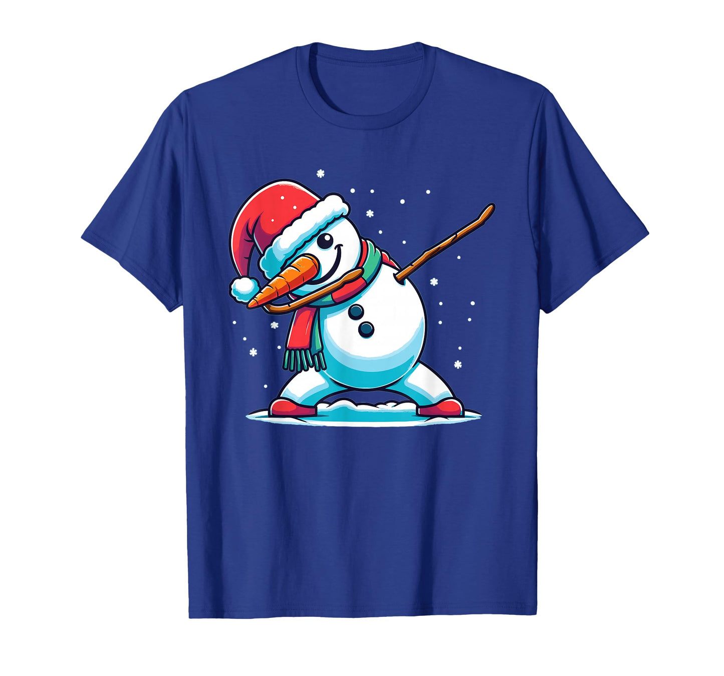 Dabbing Christmas Snowman Dab Christmas T-Shirt