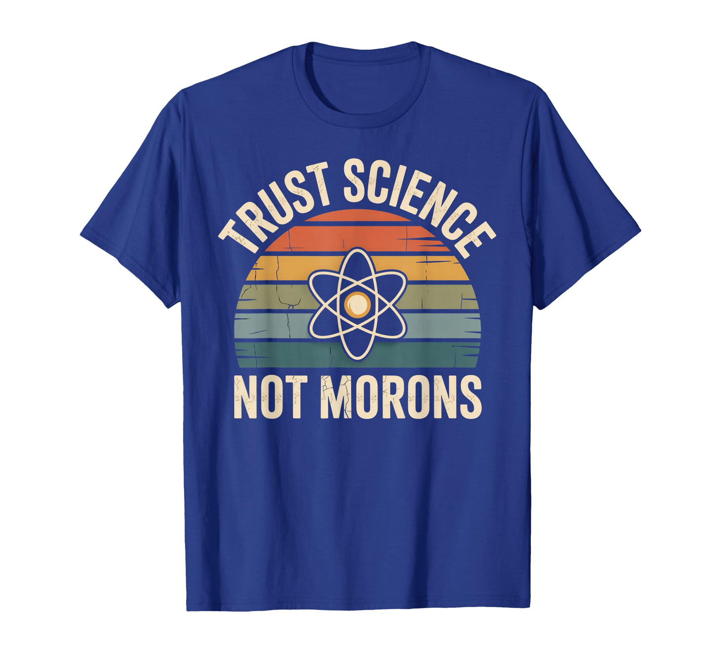 Vintage Trust Science Not Morons T-Shirt