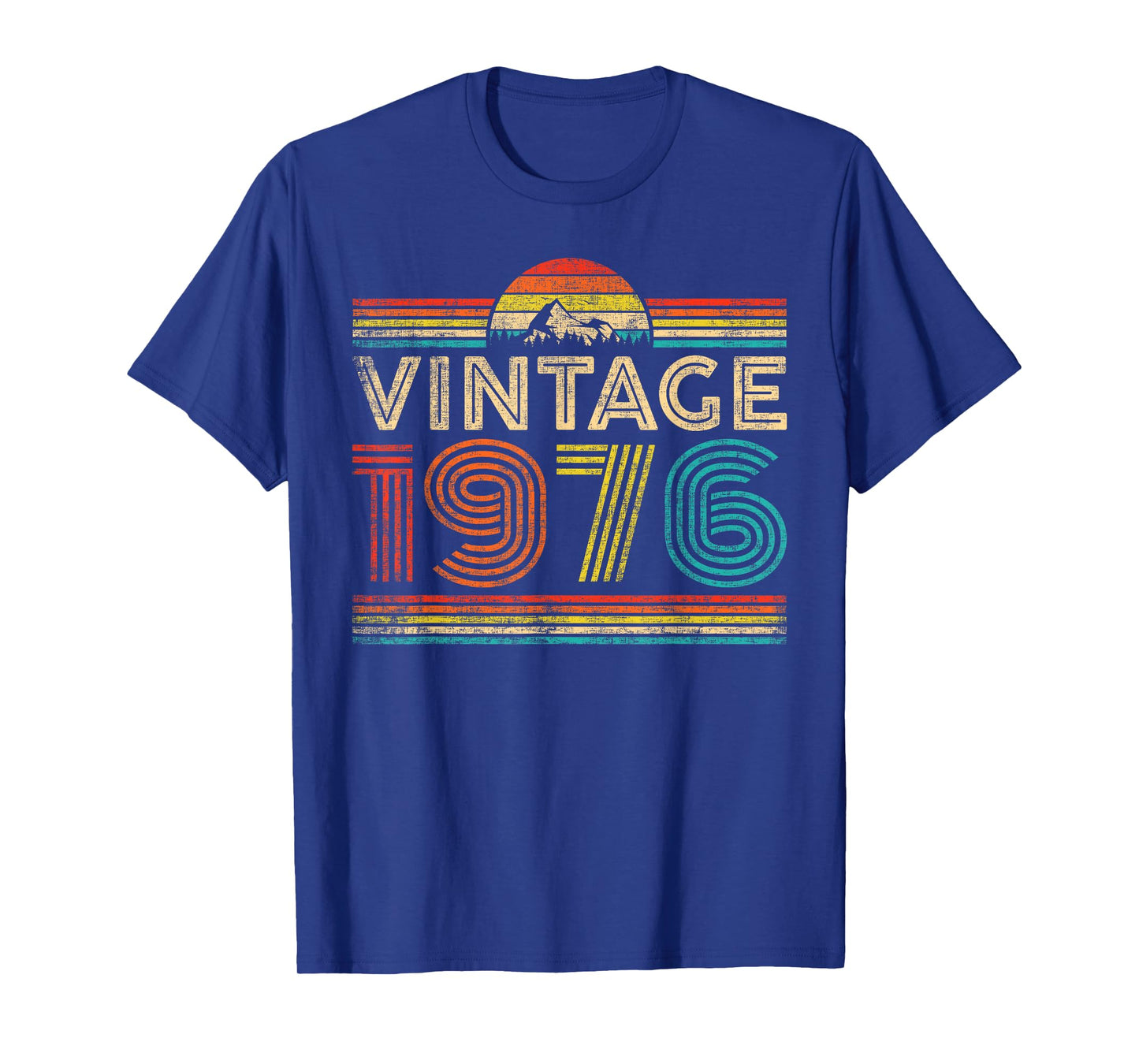 Vintage 1976 Classic Year 1976 Birthday Men Women Vintage T-Shirt