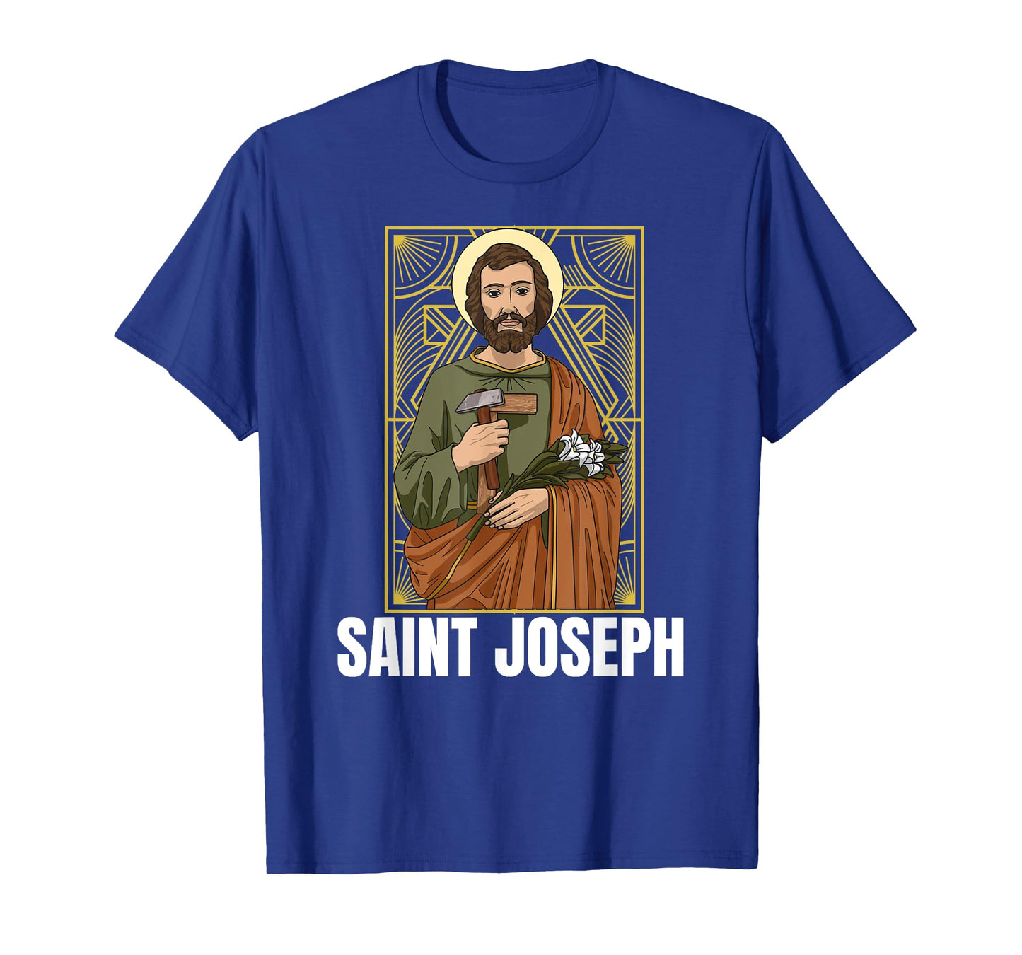 Saint Joseph Catholic Father And Worker T-Shirt