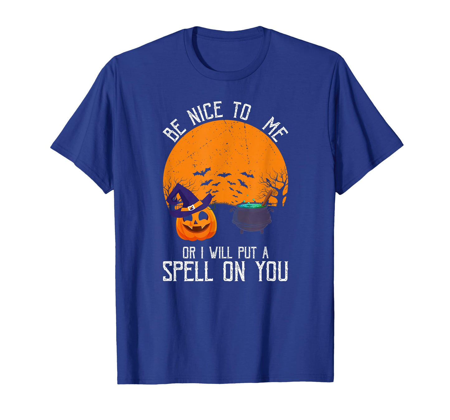 Treat Me Well or Face The Spell Halloween Humor T-Shirt