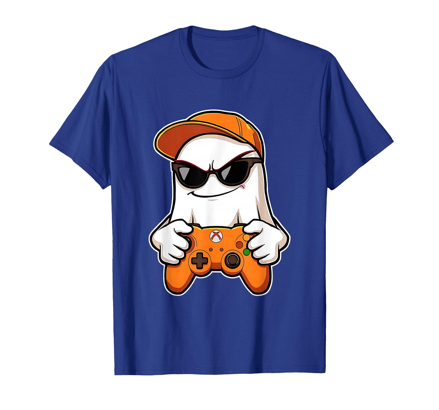 Spooky Season Halloween Costume Gaming Cute Funny Ghost T-Shirt