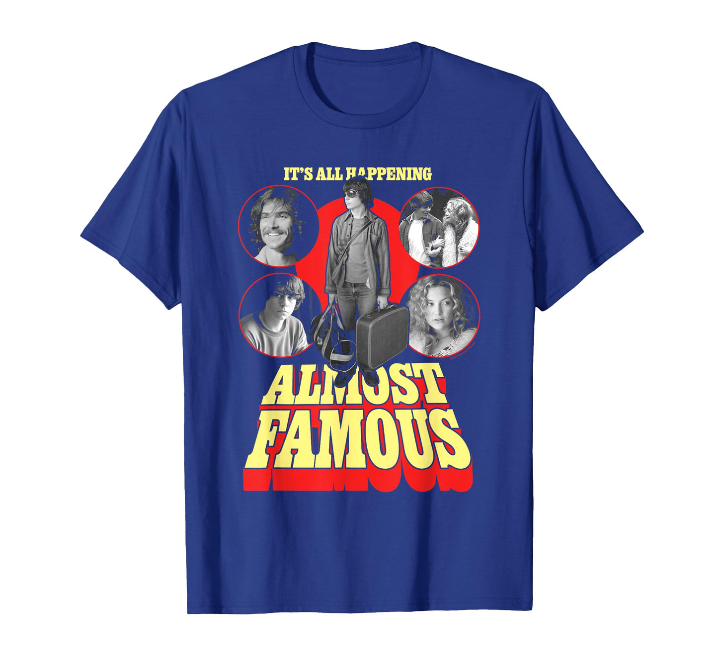 Almost Famous Retro 70's Inspired Movie Poster T-Shirt