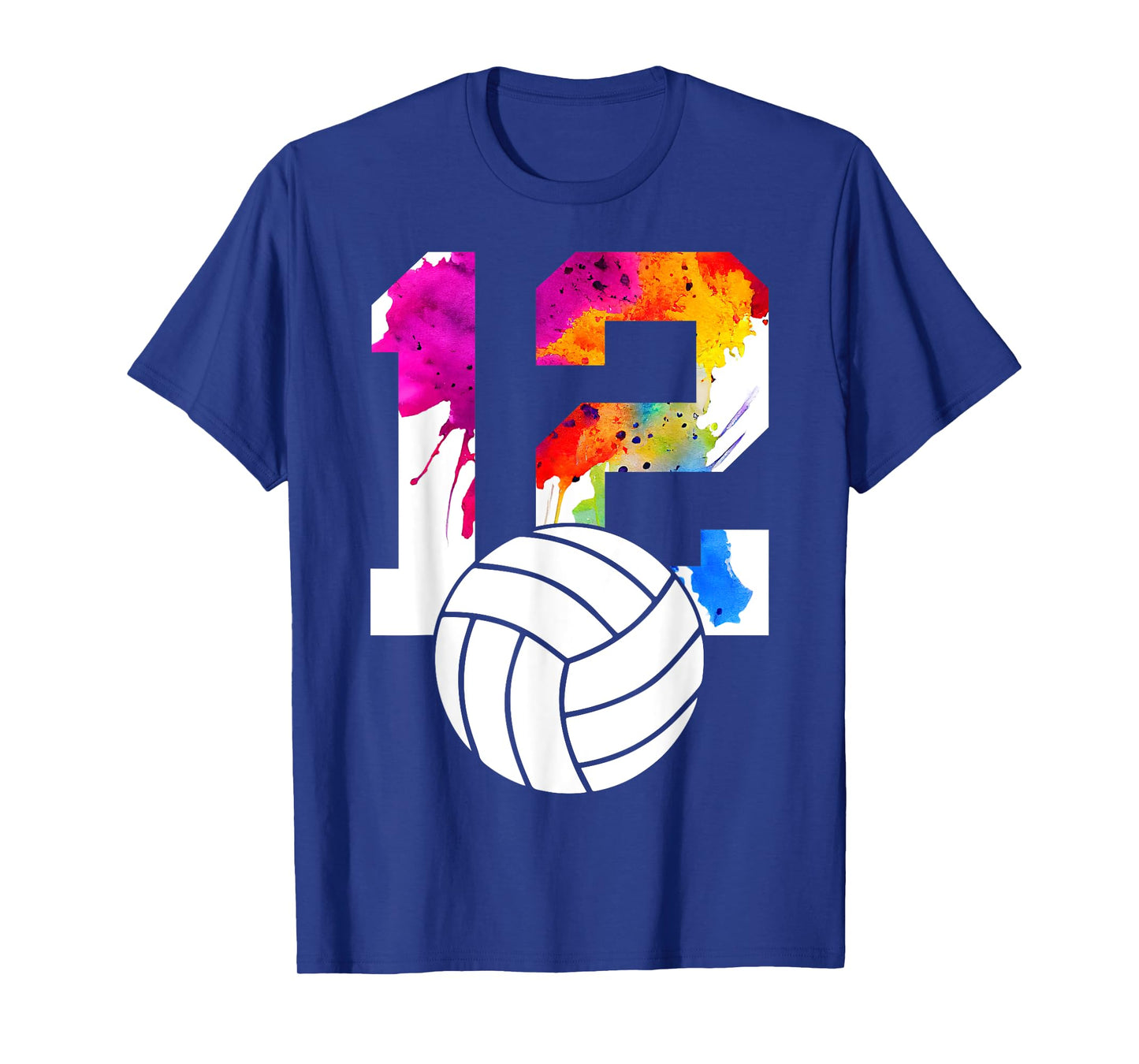 NUMBER 12 VOLLEYBALL 12TH BIRTHDAY T-Shirt