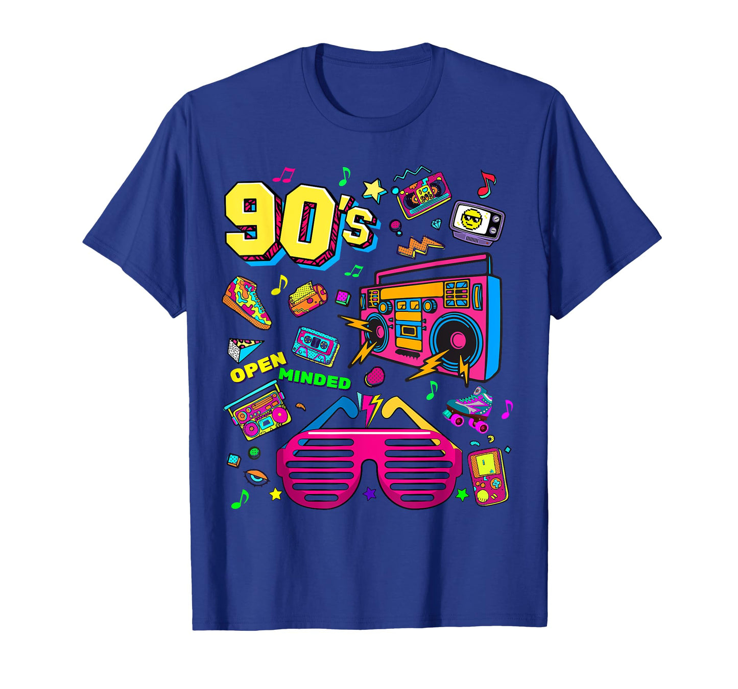 Men's Women's Kids Vintage Retro Back To 90's Graphic Design T-Shirt
