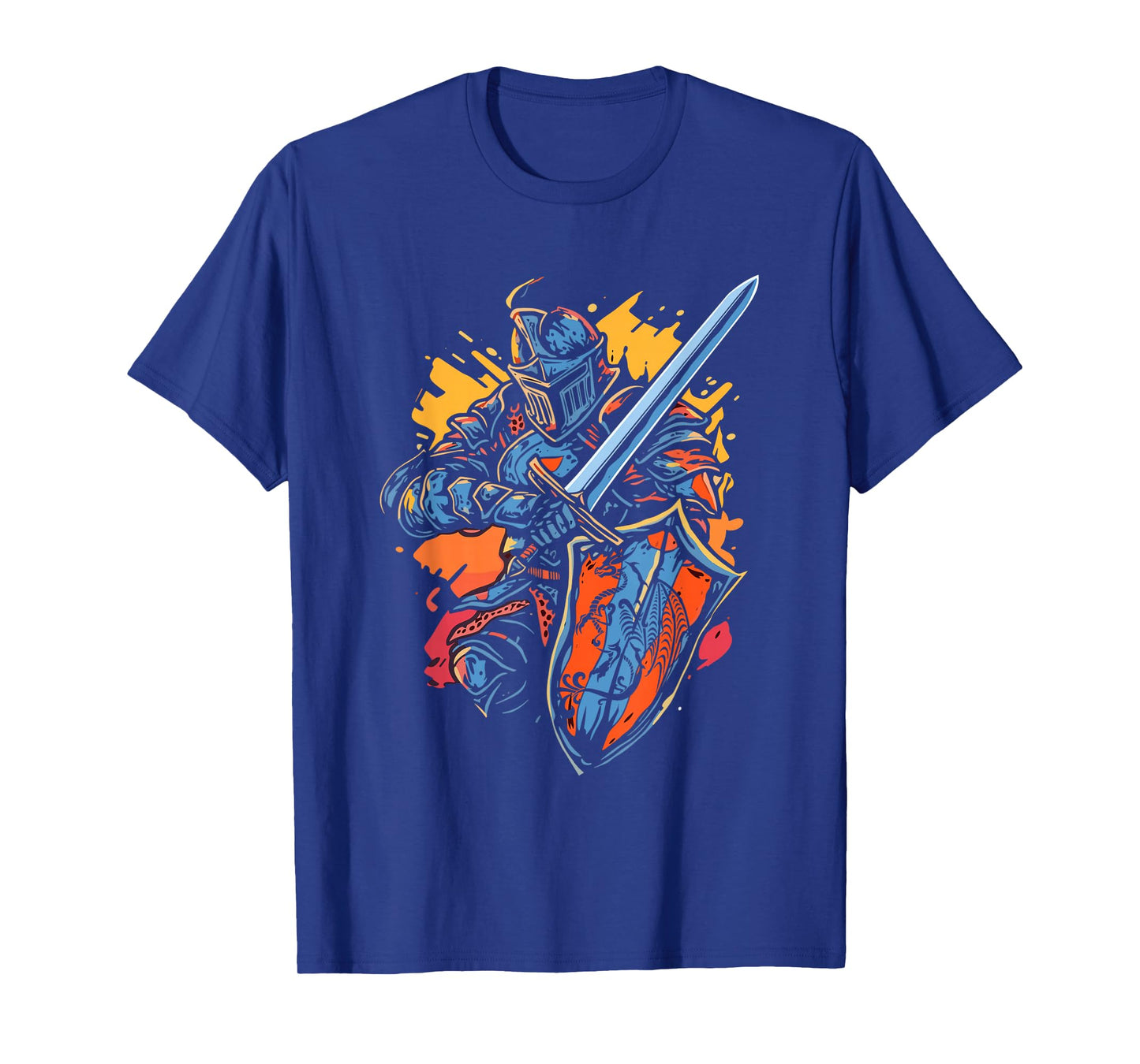 Medieval Knight Ren Faire Graphic T-Shirt