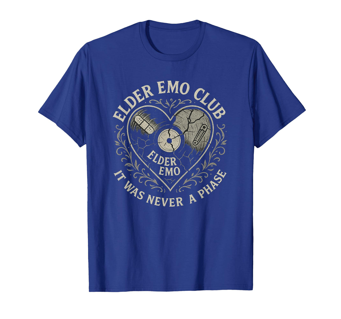Elder Emo Club It Was Never A Phase Album Vintage T-Shirt
