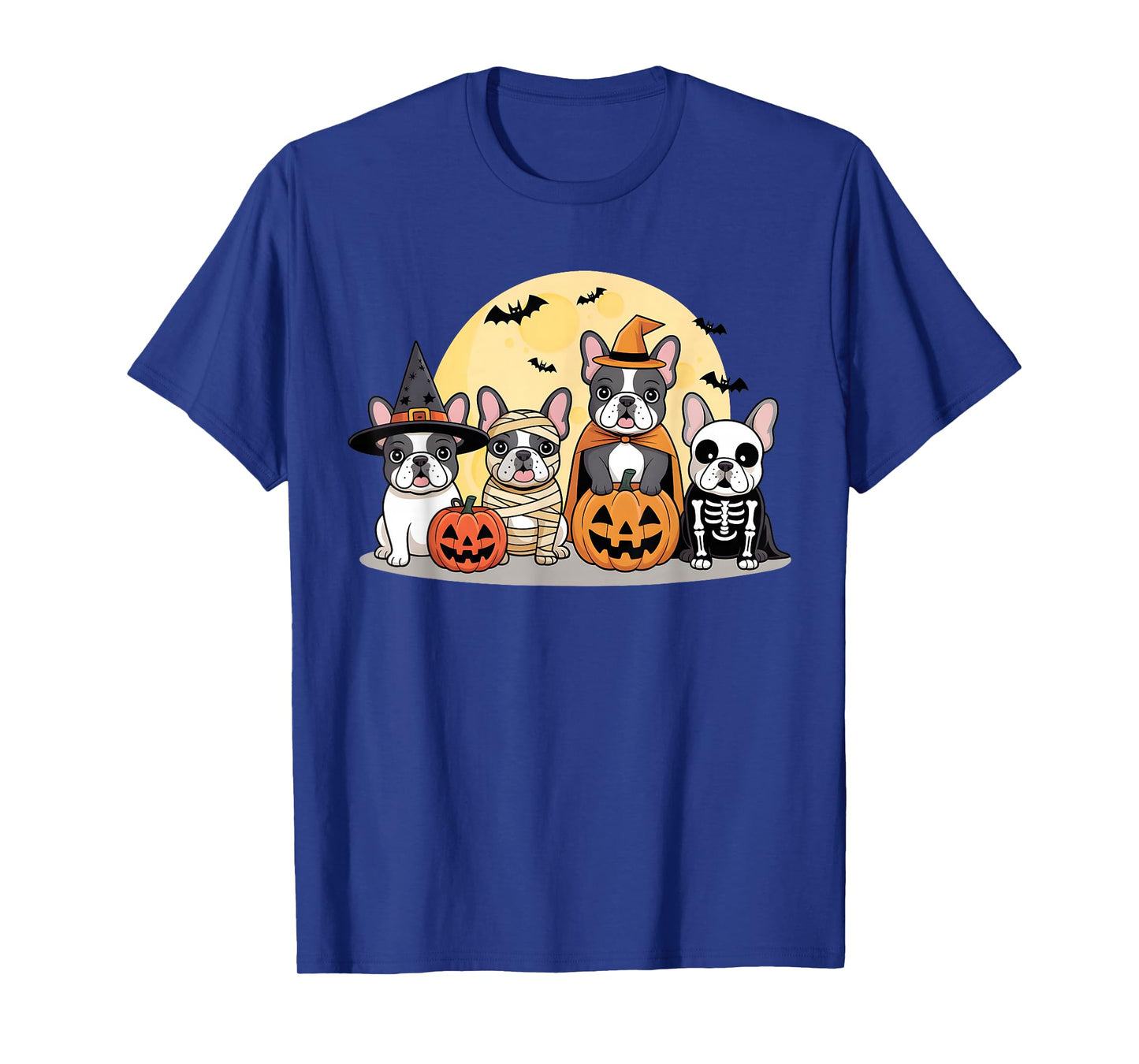 French Bulldog Halloween French Bulldog Witch Dog Mom T-Shirt
