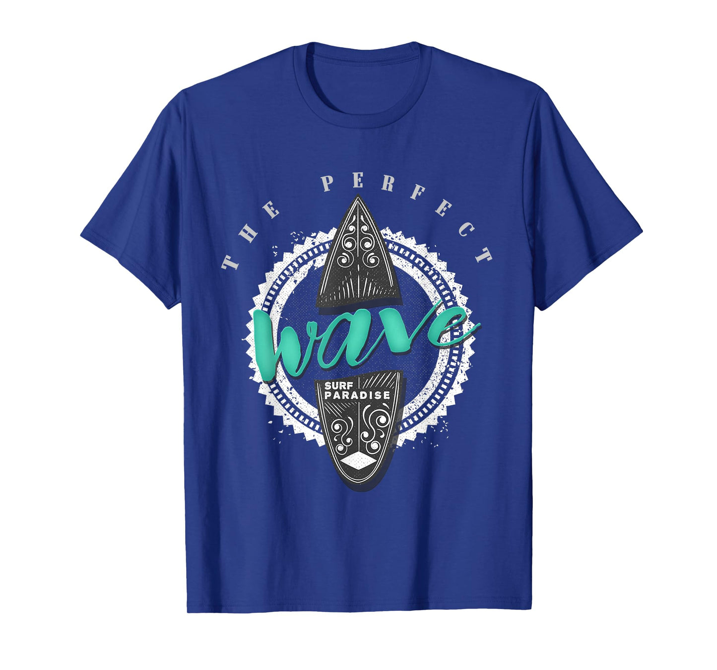 Surfing Perfect Wave Surf Paradise Funny Surfer Gift T-Shirt