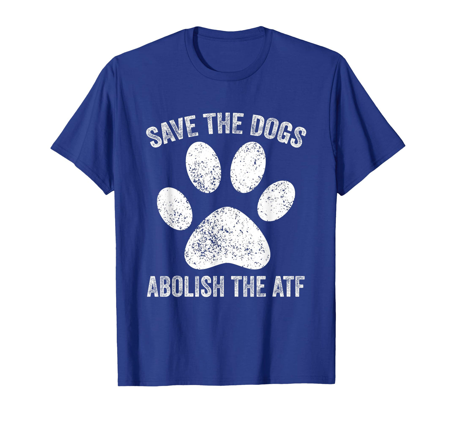 Save the Dogs Abolish the ATF Vintage T-Shirt, Small, Black