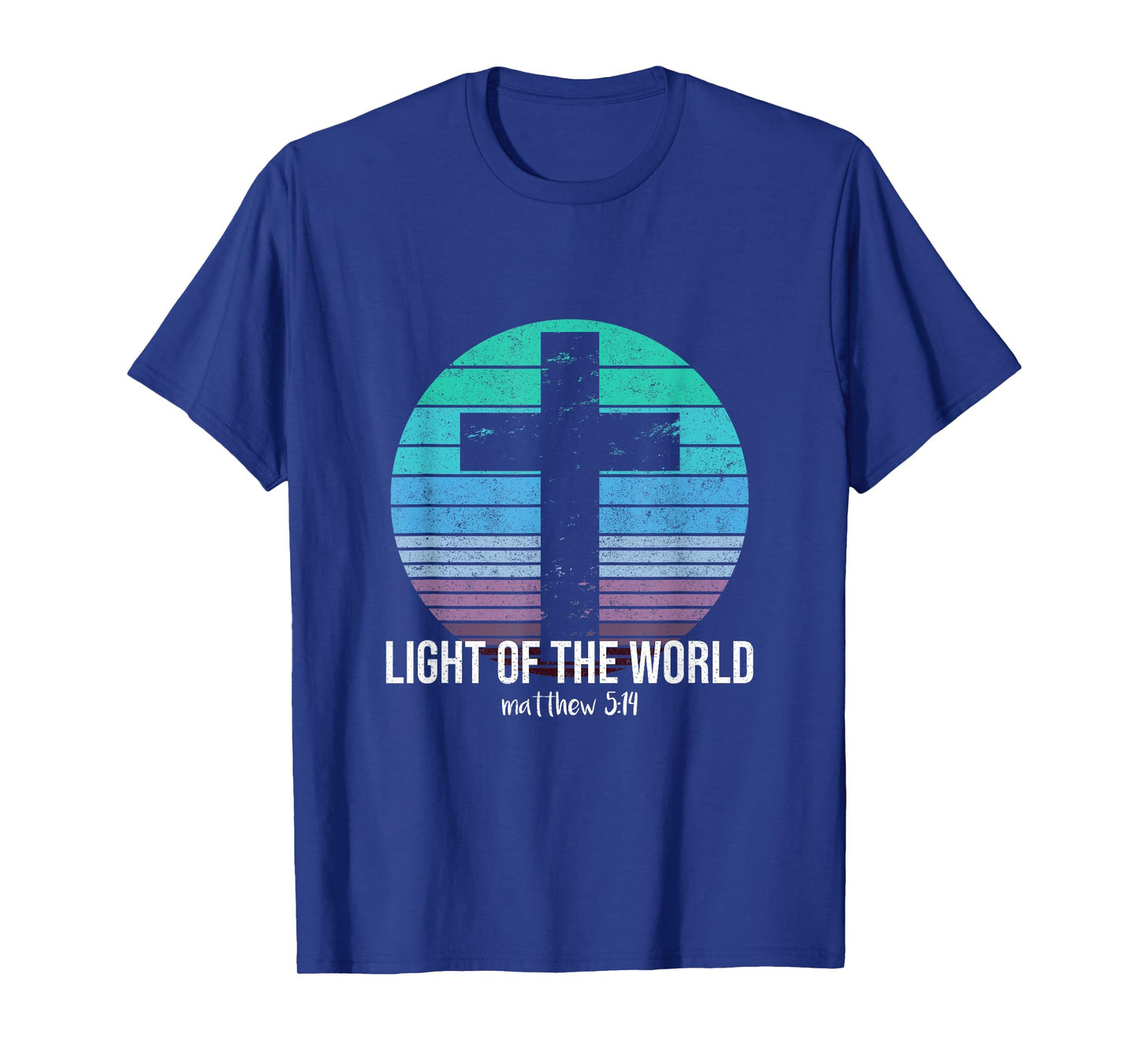 Light Of The World Matthew 5:14 Bible Scripture Christian T-Shirt