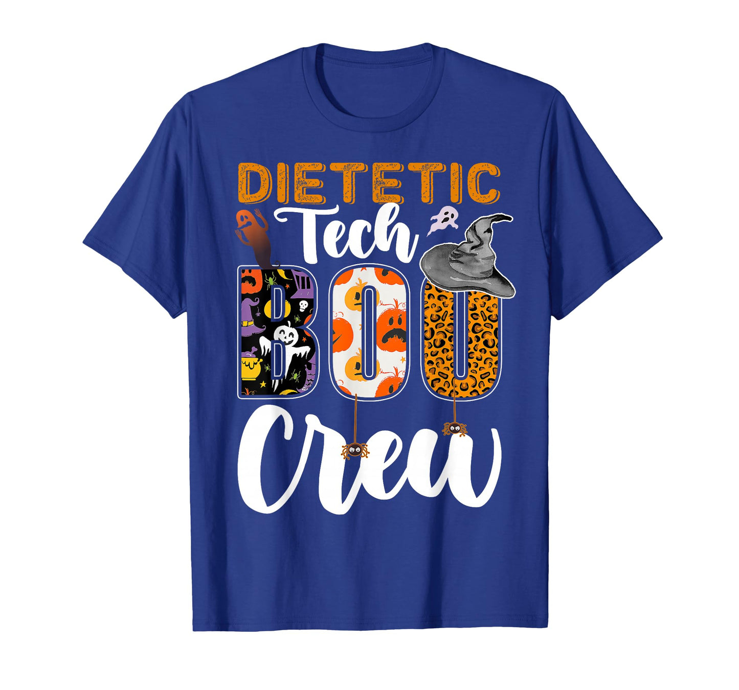 Dietetic Tech Boo Crew Halloween Match Diet Technician T-Shirt