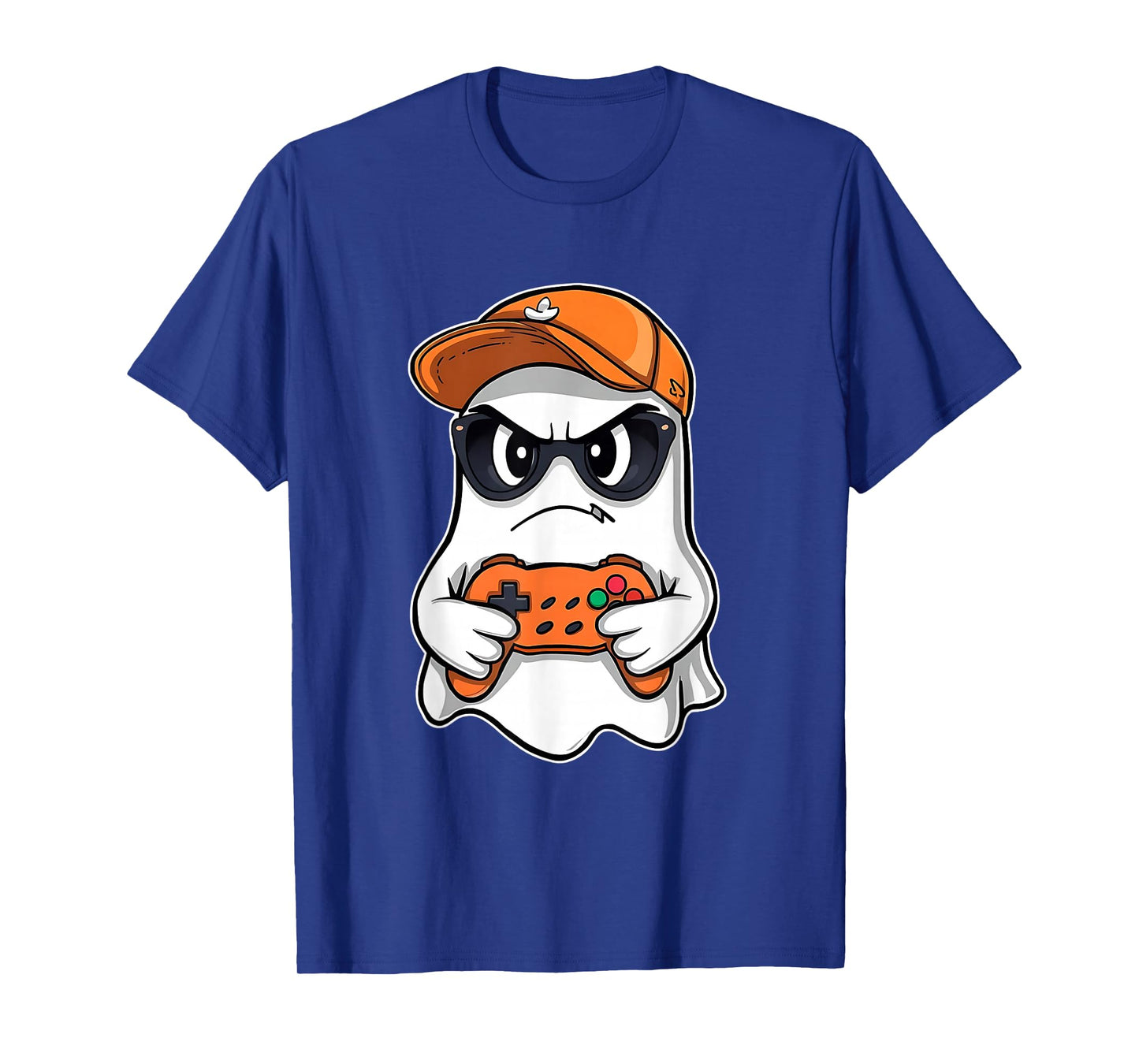 Spooky Season Halloween Costume Gaming Cute Funny Ghost T-Shirt