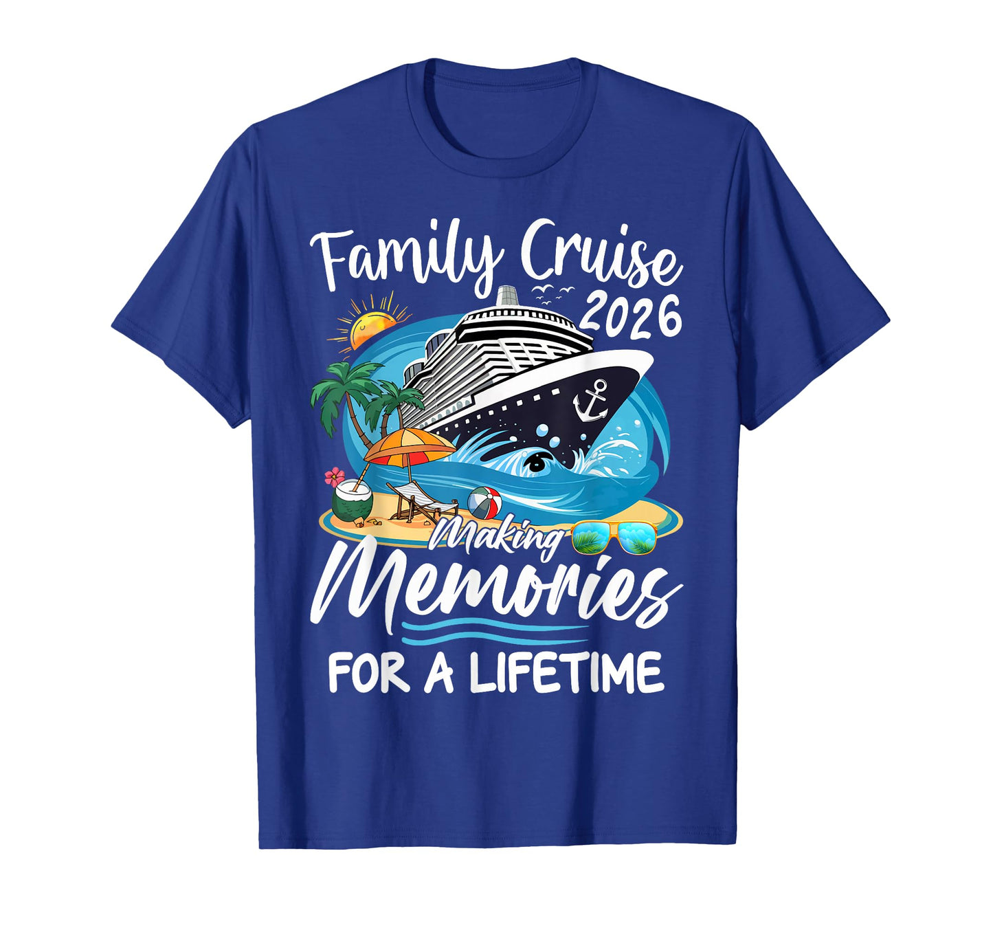 Family Cruise 2026 Family Matching Cruise Vacation Party T-Shirt
