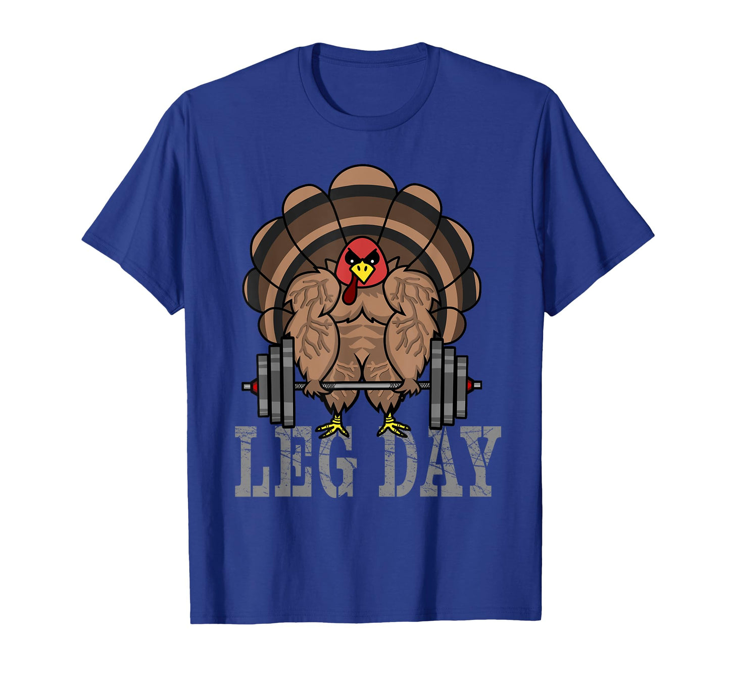 Funny Deadlifting Turkey Thanksgiving Leg Day Deadlift T-Shirt