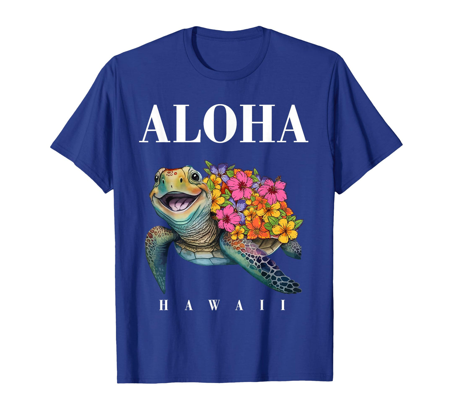 Hawaiian-Shirt Aloha Hawaii Sea Turtle Girl Women Youth Kids T-Shirt