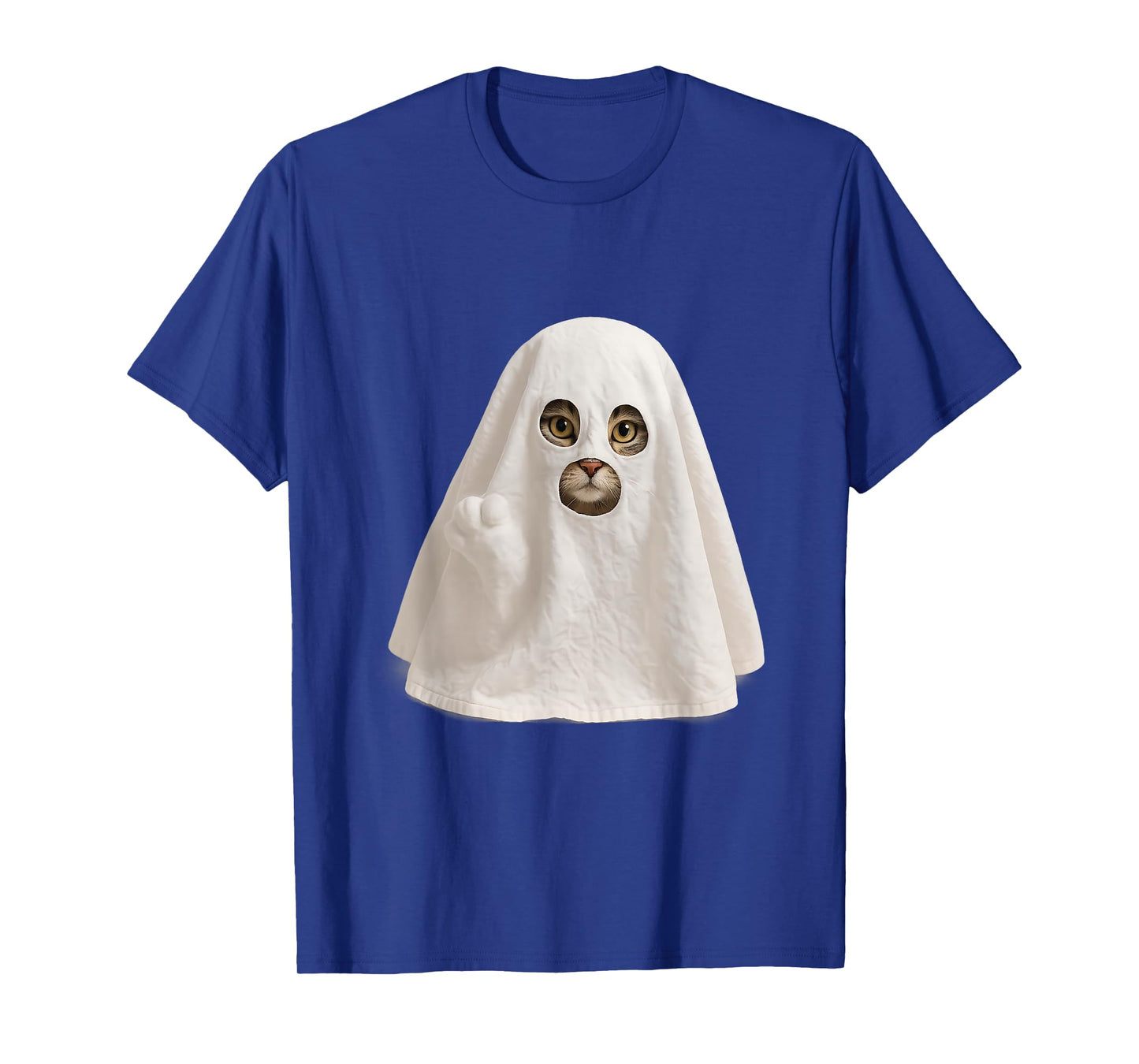 Funny Wizard Cat Meme Ghost Costume Weird Kitten Halloween T-Shirt