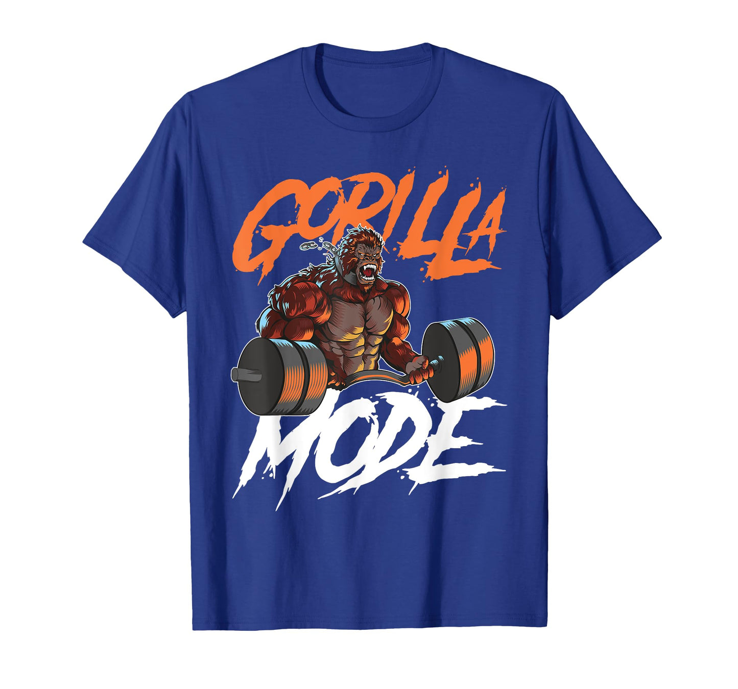 Gorilla Mode Gym Beast Workout Weights Lifting Power - Gift T-Shirt