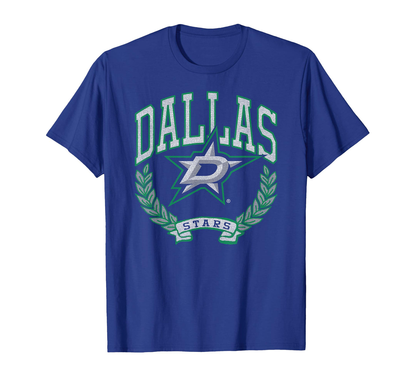 Dallas Stars Vintage Victory Black Officially Licensed T-Shirt