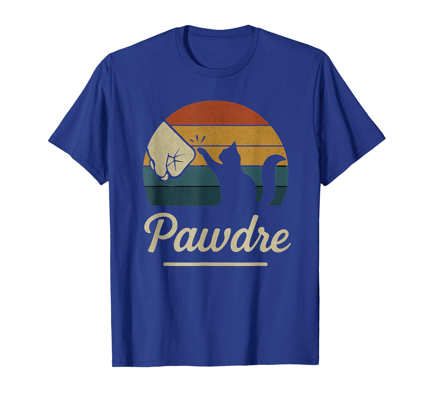Best Cat Dad Ever Cat Daddy Paw Fist Bump Meow Pawdre T-Shirt