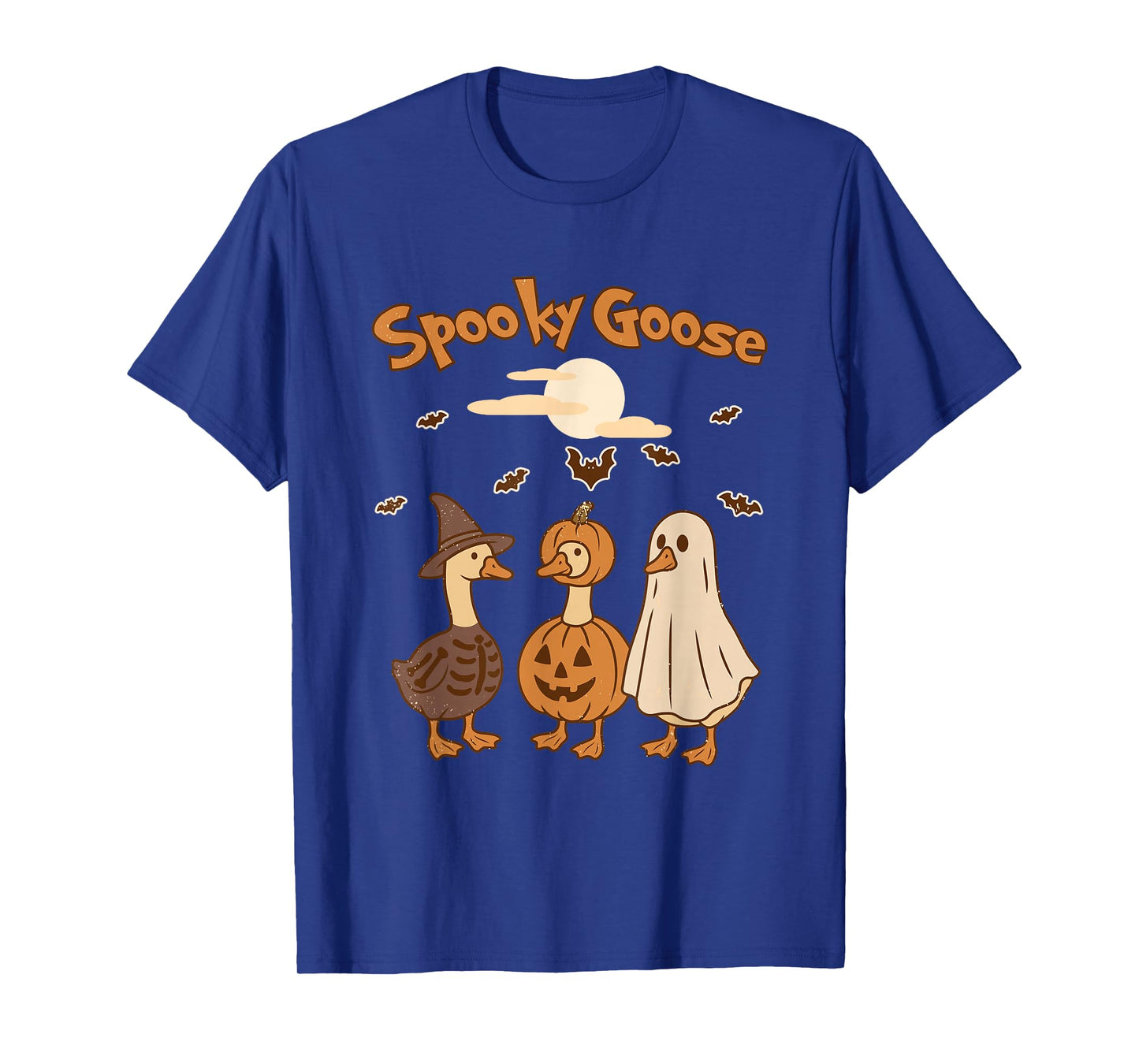 Spooky Goose Trio Halloween Costume T-Shirt