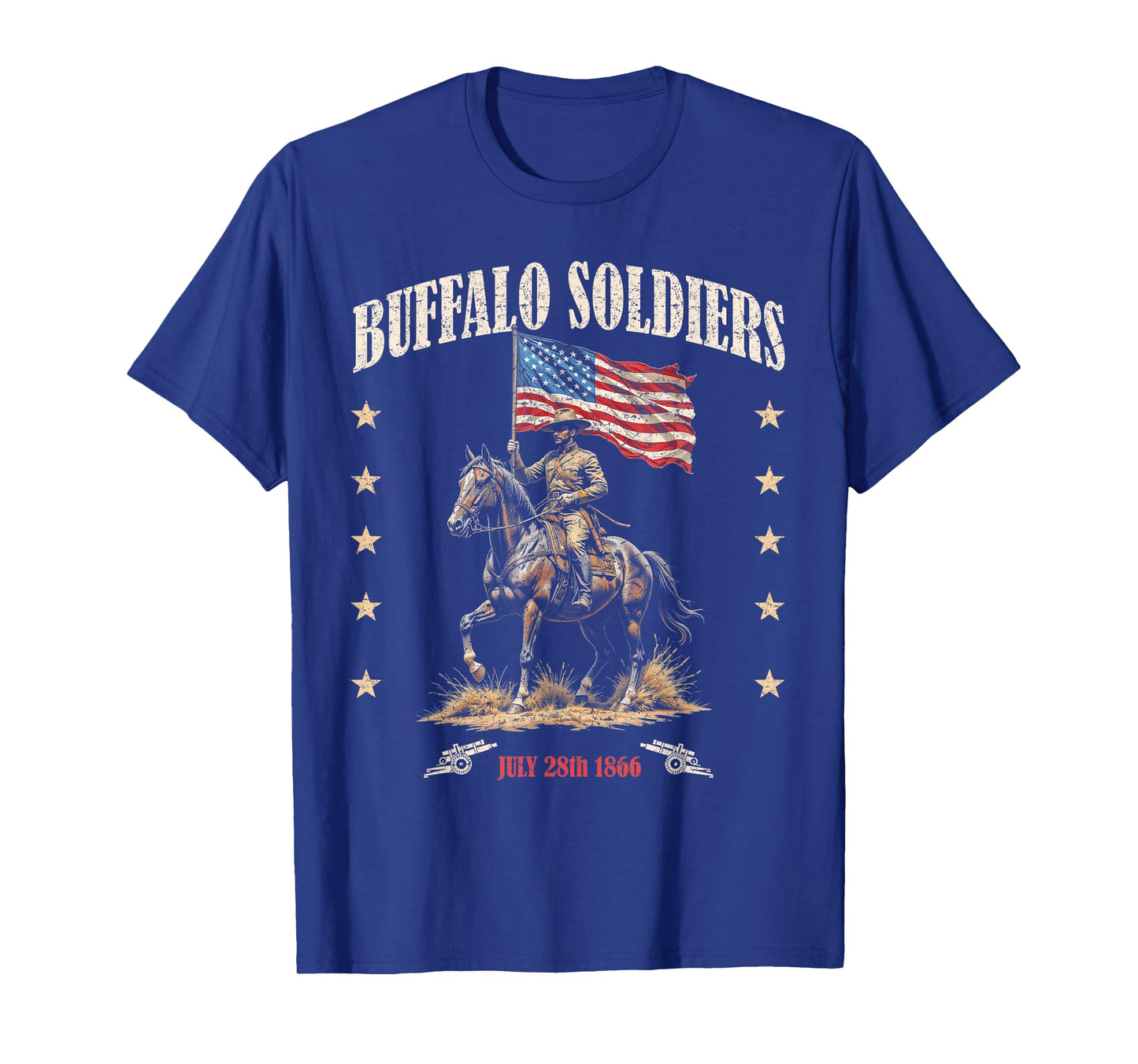 Buffalo Soldiers African American Buffalo Black Culture T-Shirt