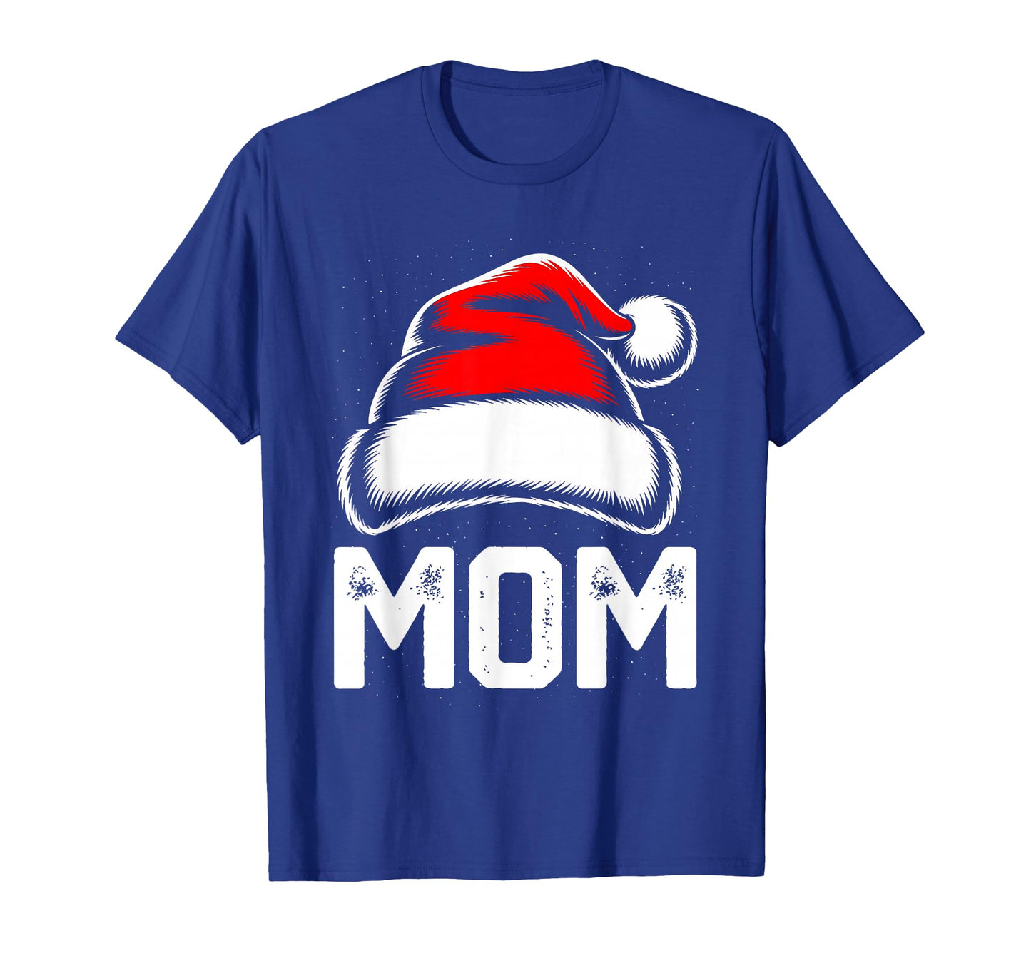 Mom Santa Christmas Family Matching Pajamas Xmas Squad T-Shirt