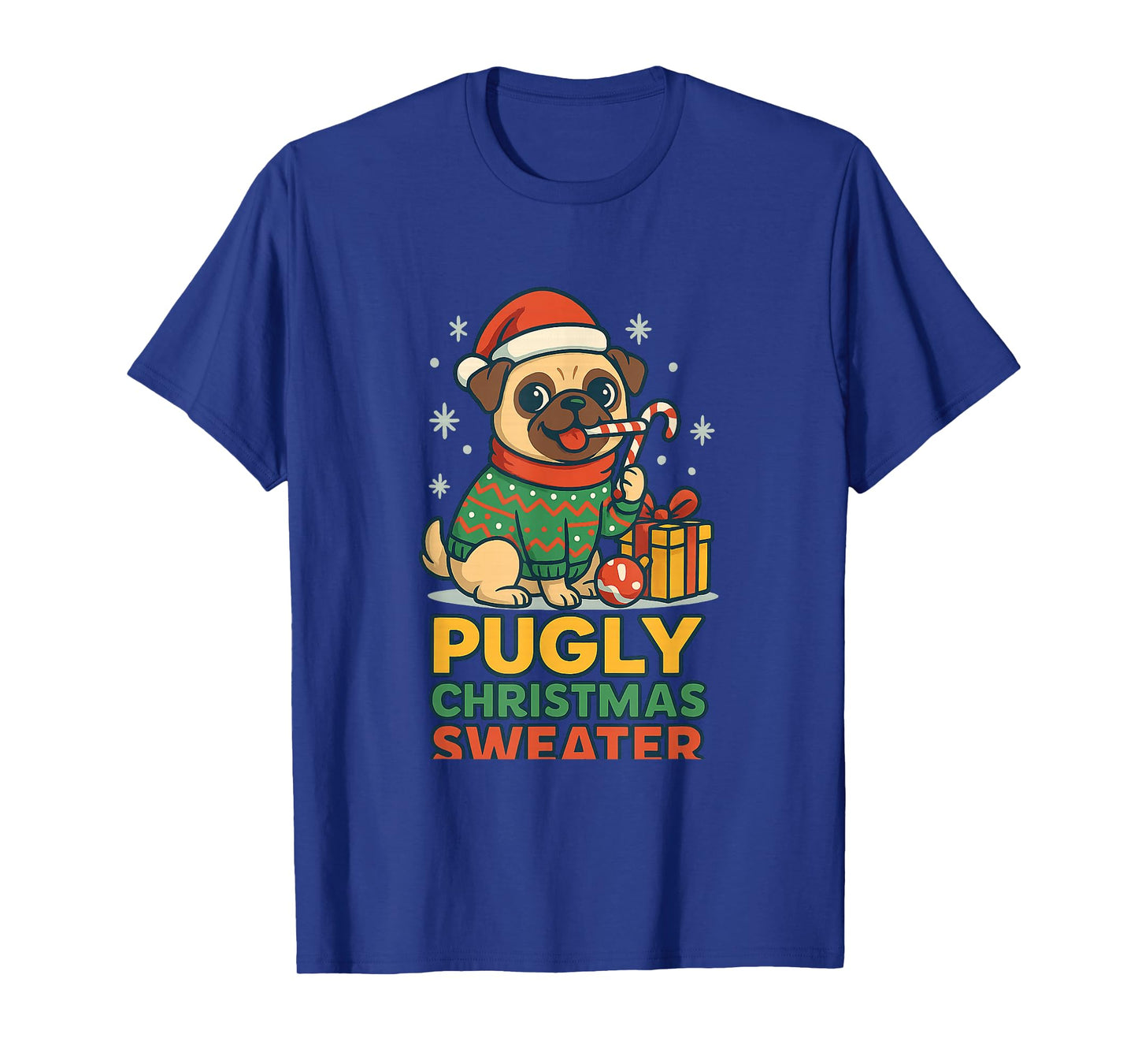 Pugly Christmas Sweater T-Shirt