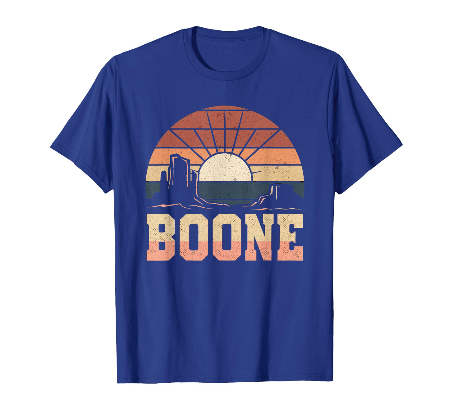 Boone Tshirt Family Name I Love Boone 80's Vintage NC Retro T-Shirt