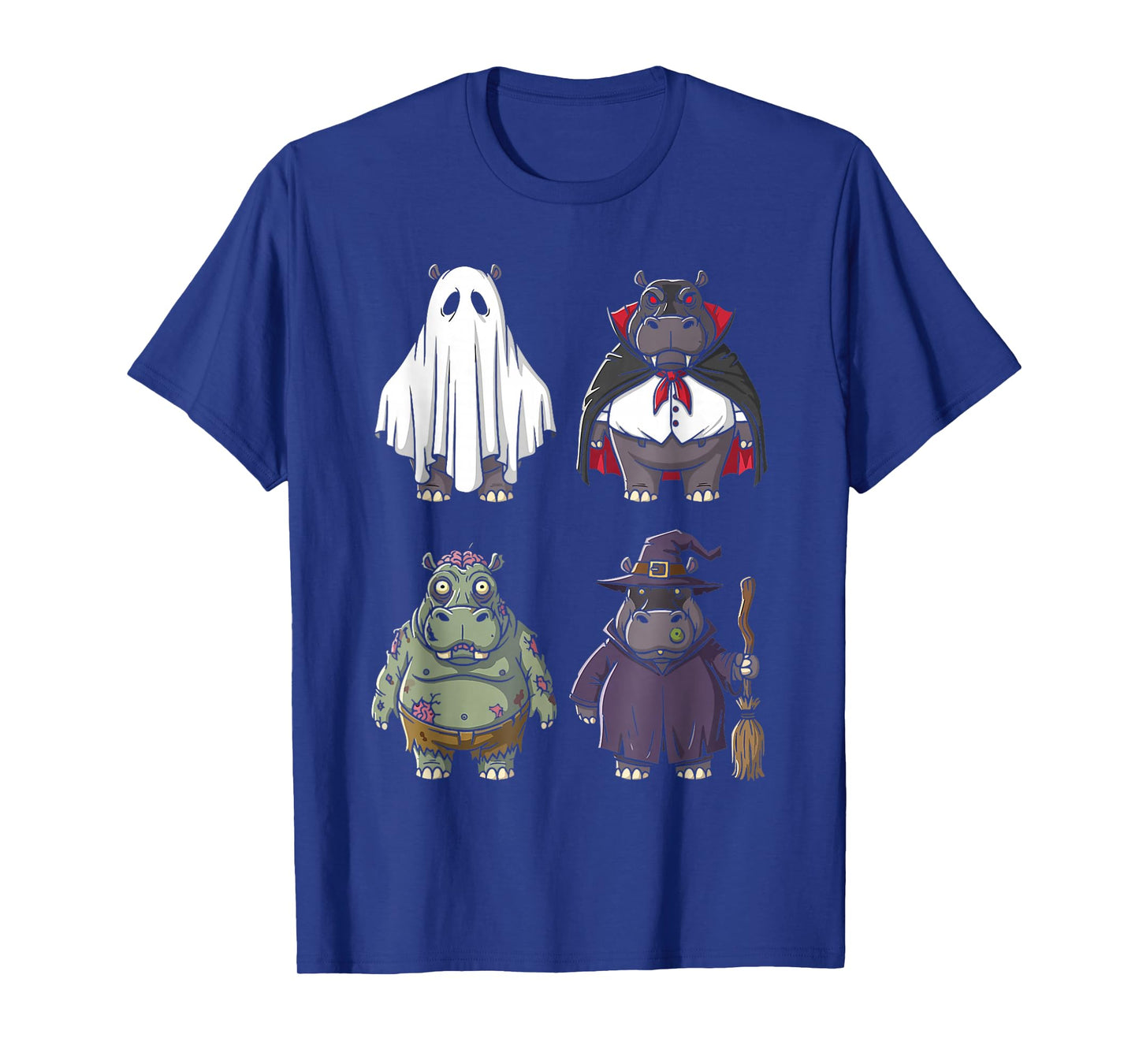 Funny Hippo Halloween Costume Squad Shirt for Kids & Adults T-Shirt