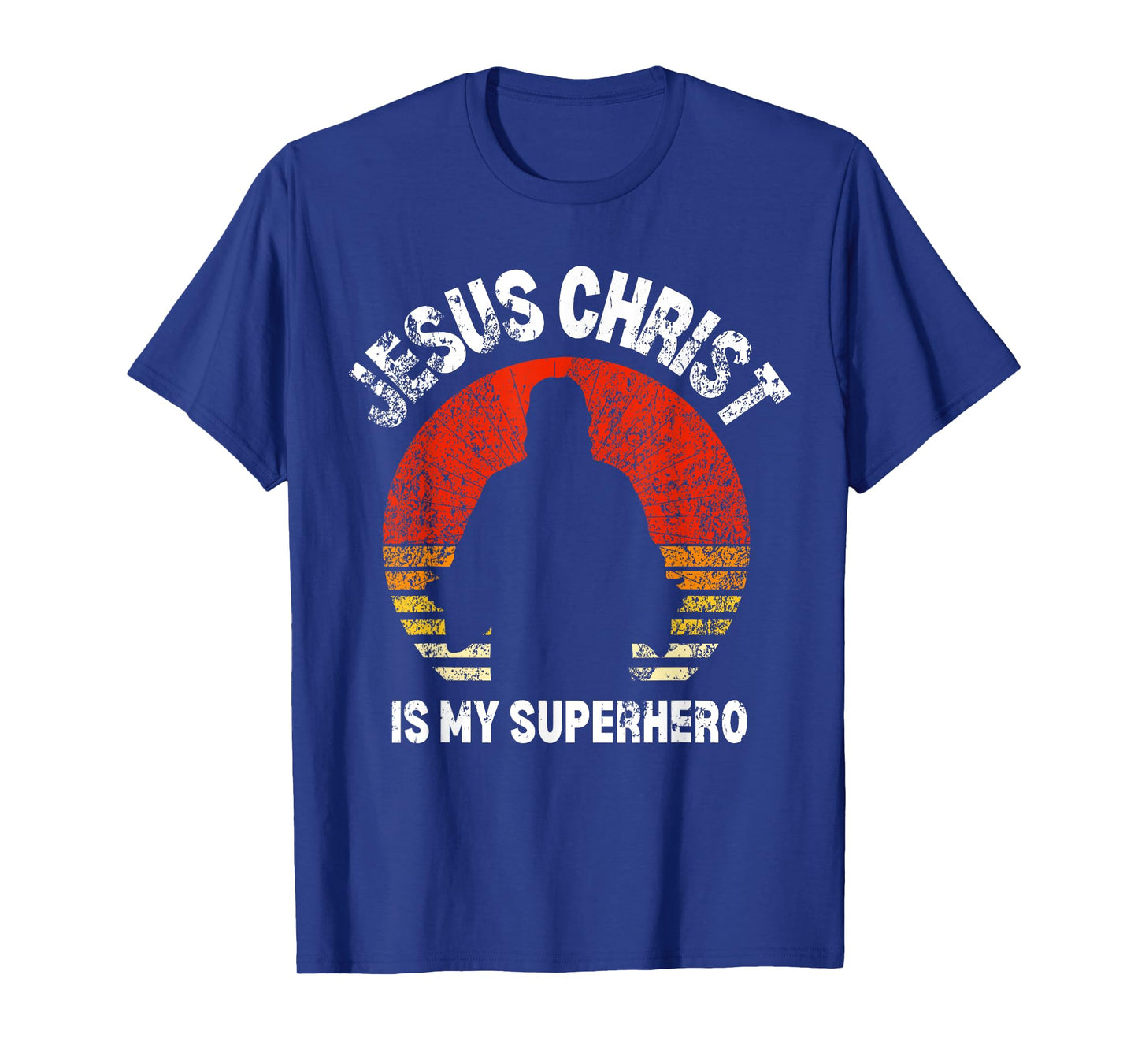 Jesus Christ Is My Superhero Jesus Kids Toddler Baby 5T 4T T-Shirt